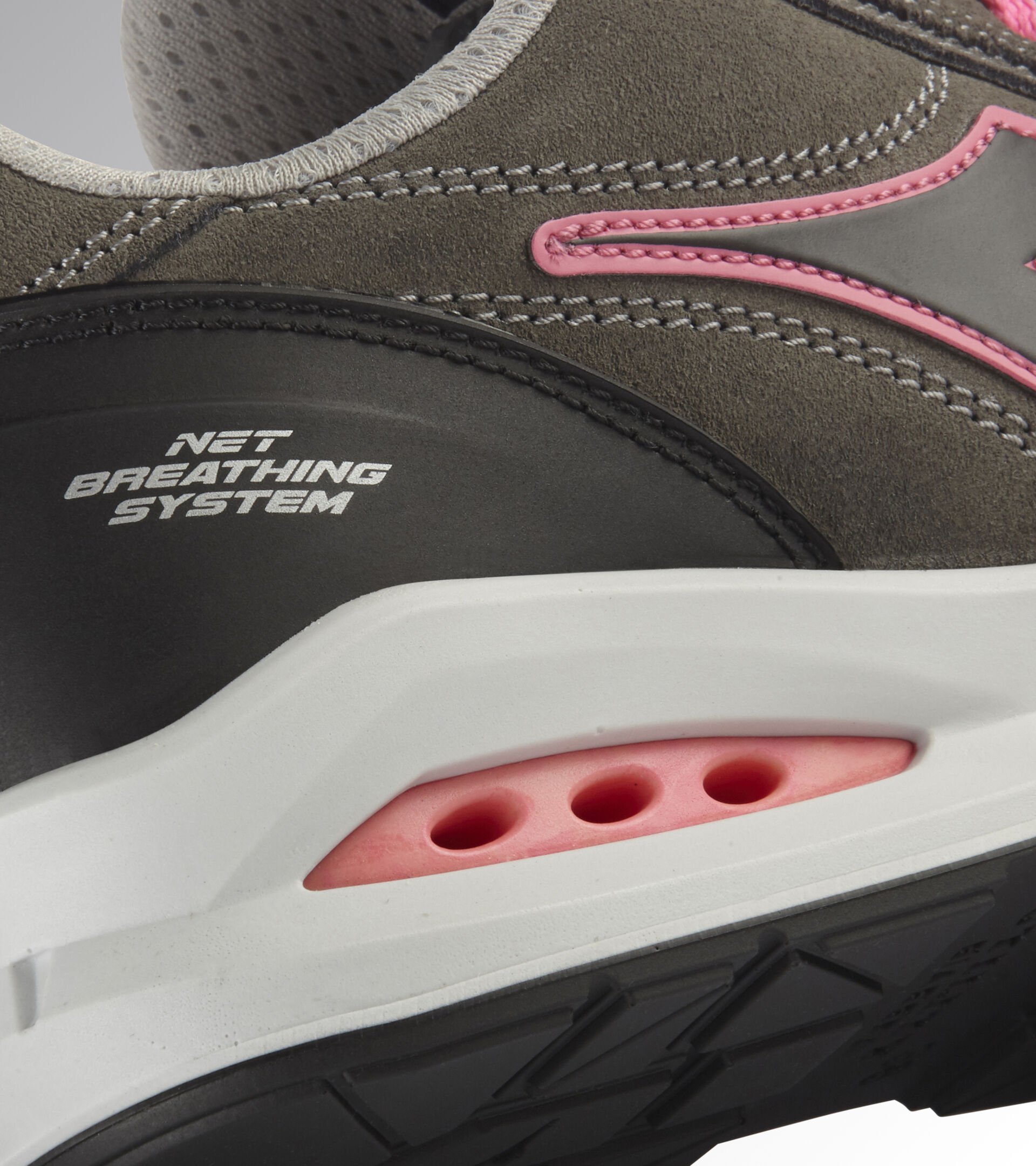 Scarpa antinfortunistica bassa RUN NET AIRBOX LOW S3 SRC GRIGIO FUMO/GRIGIO FUM0 - Utility