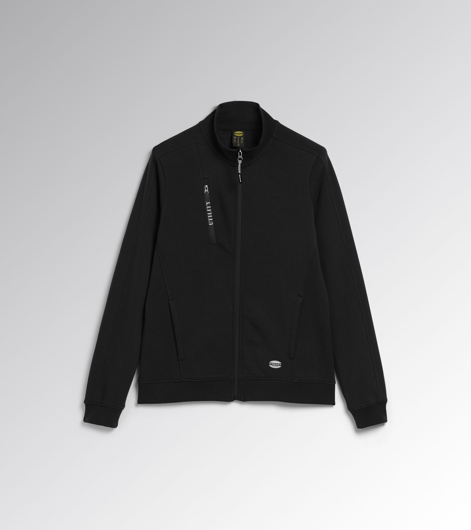 Work track jacket - Women SWEATSHIRT FZ ATHENA BLACK - Utility