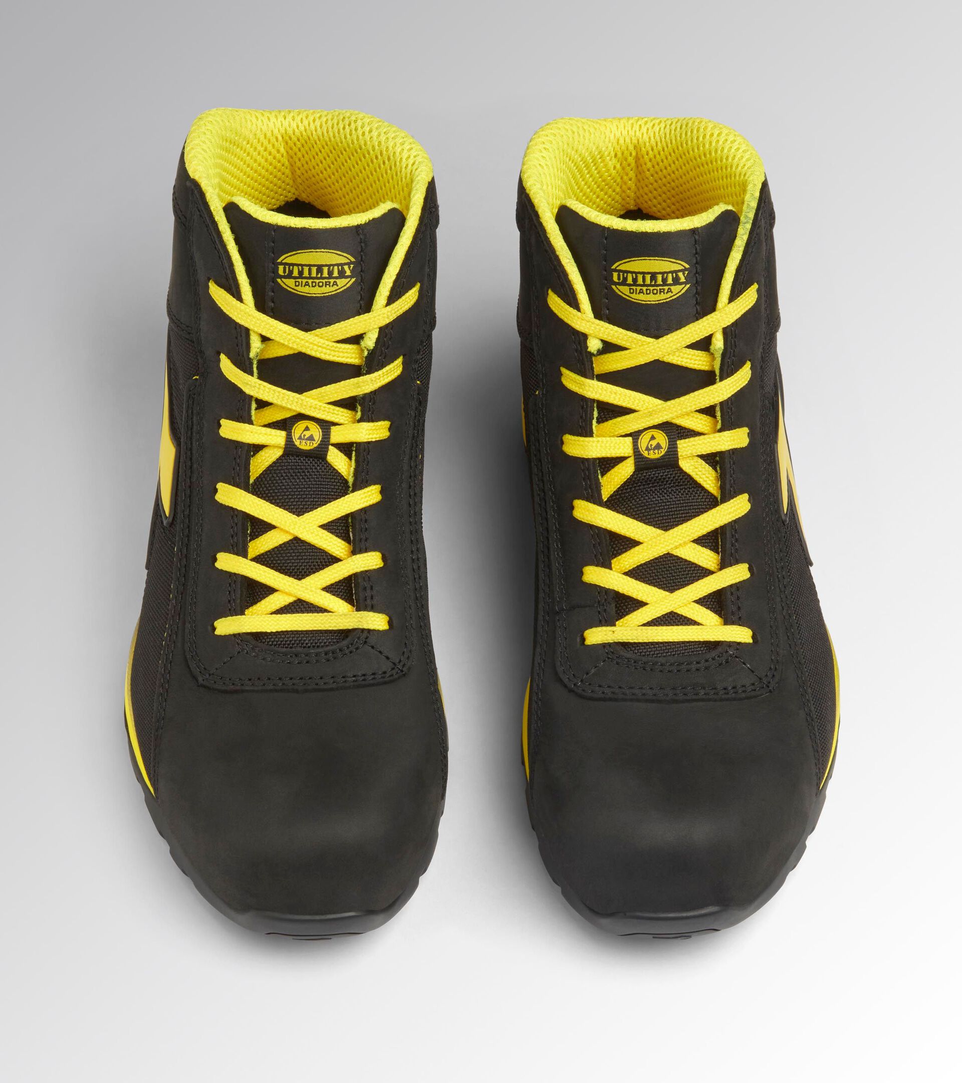 Chaussures de s&eacute;curit&eacute; semi-montantes S3S GLOVE HYPER MID S3S FO HRO SR ESD NOIR - Utility