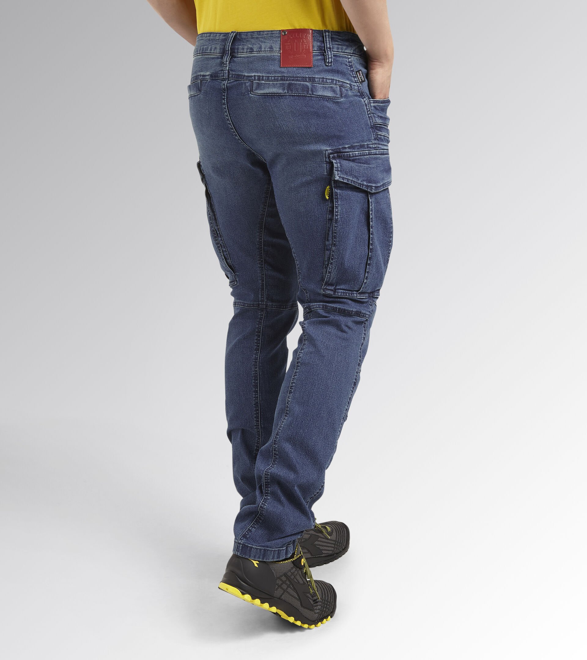 Pantaloni jeans da lavoro PANT STONE CARGO LIGHT BLU ATLANTICO/BLU ALZAVOLA - Utility