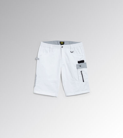 Bermuda work shorts BERMUDA EASYWORK LIGHT OPTICAL WHITE - Utility