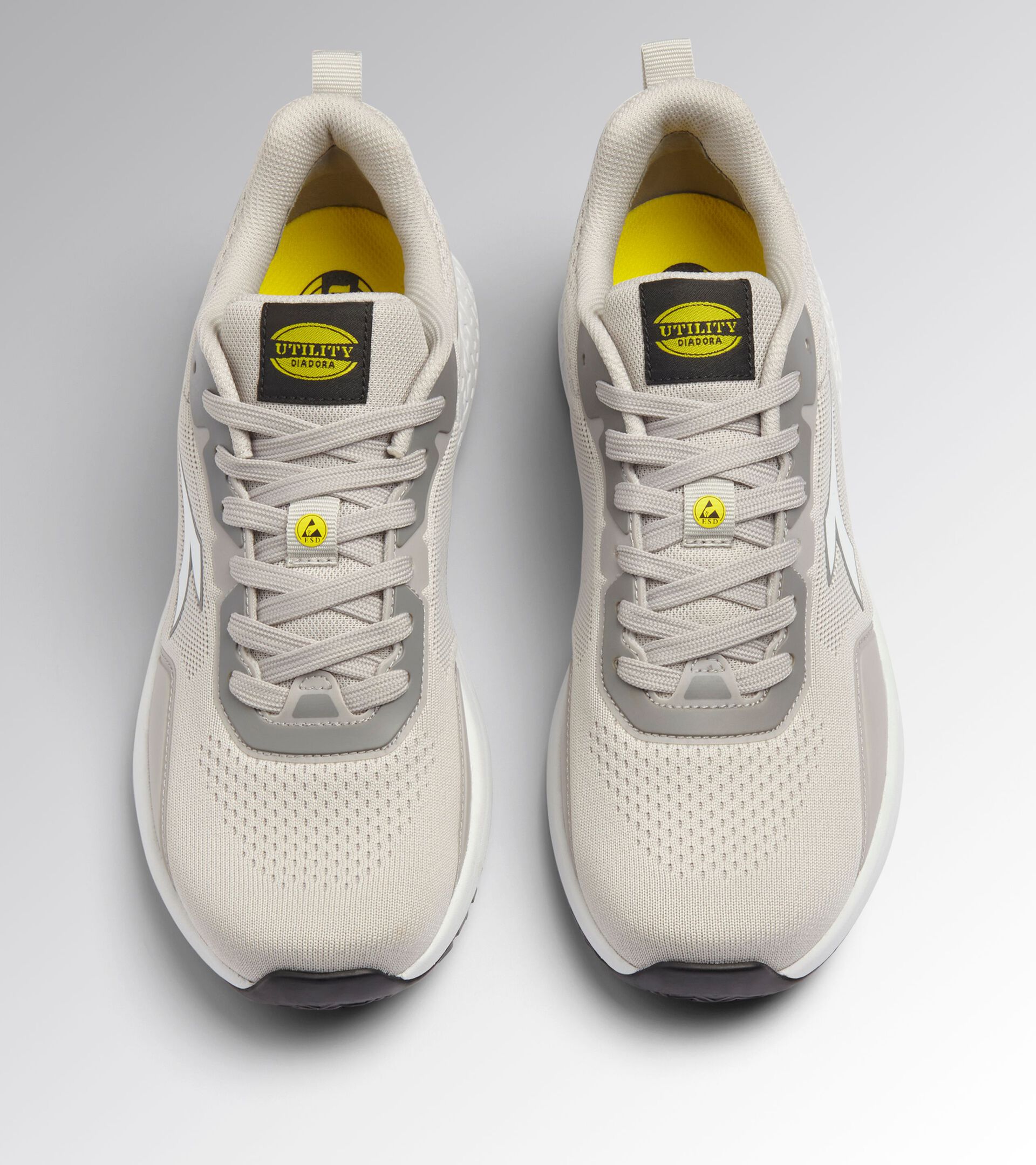 Low-top work shoes CREW EVO O1 SR ESD ICE GRAY - Utility