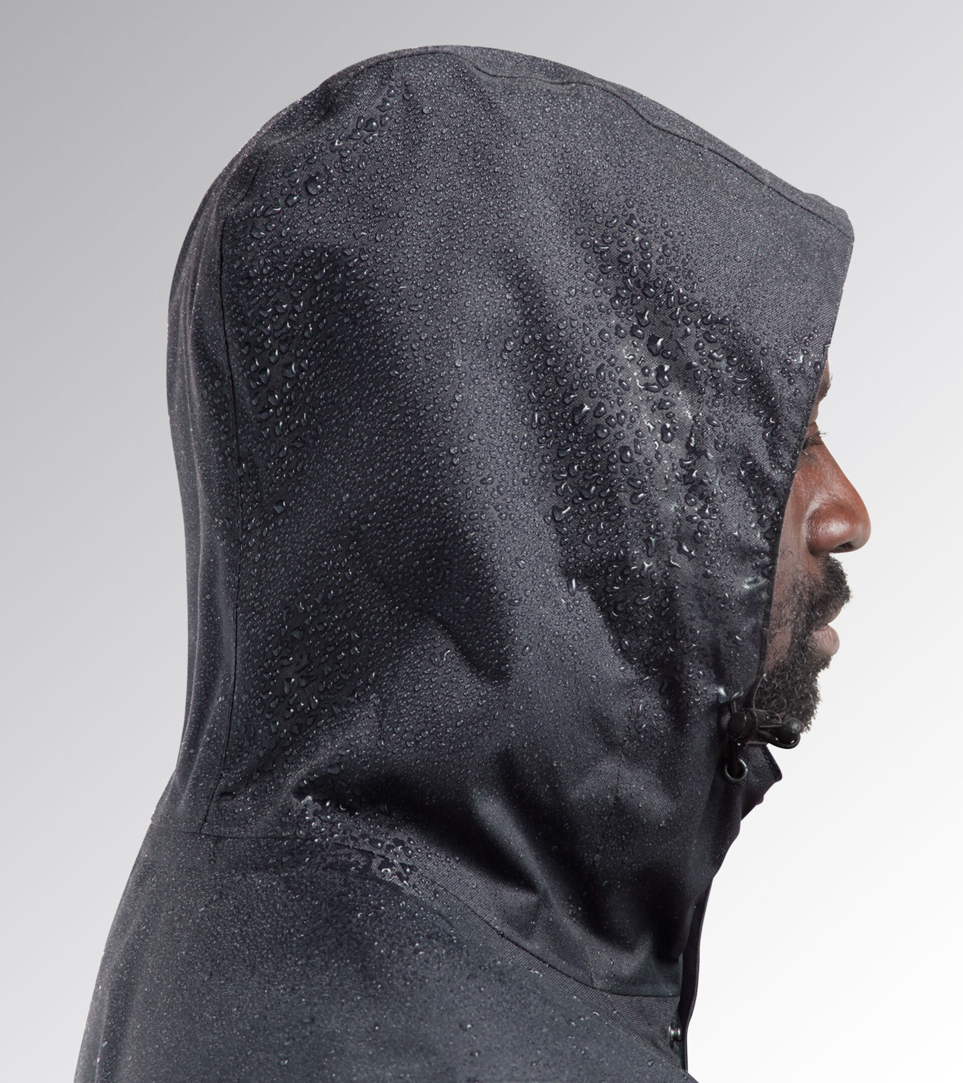 RAIN JKT LITEWORK EN 343, BLACK COAL, hi-res