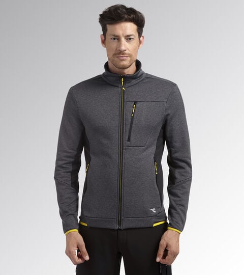 POLAR FLEECE TECHNO, IRON GATE/BLACK Work fleece POLAR FLEECE TECHNO IRON GATE/BLACK - Utility
