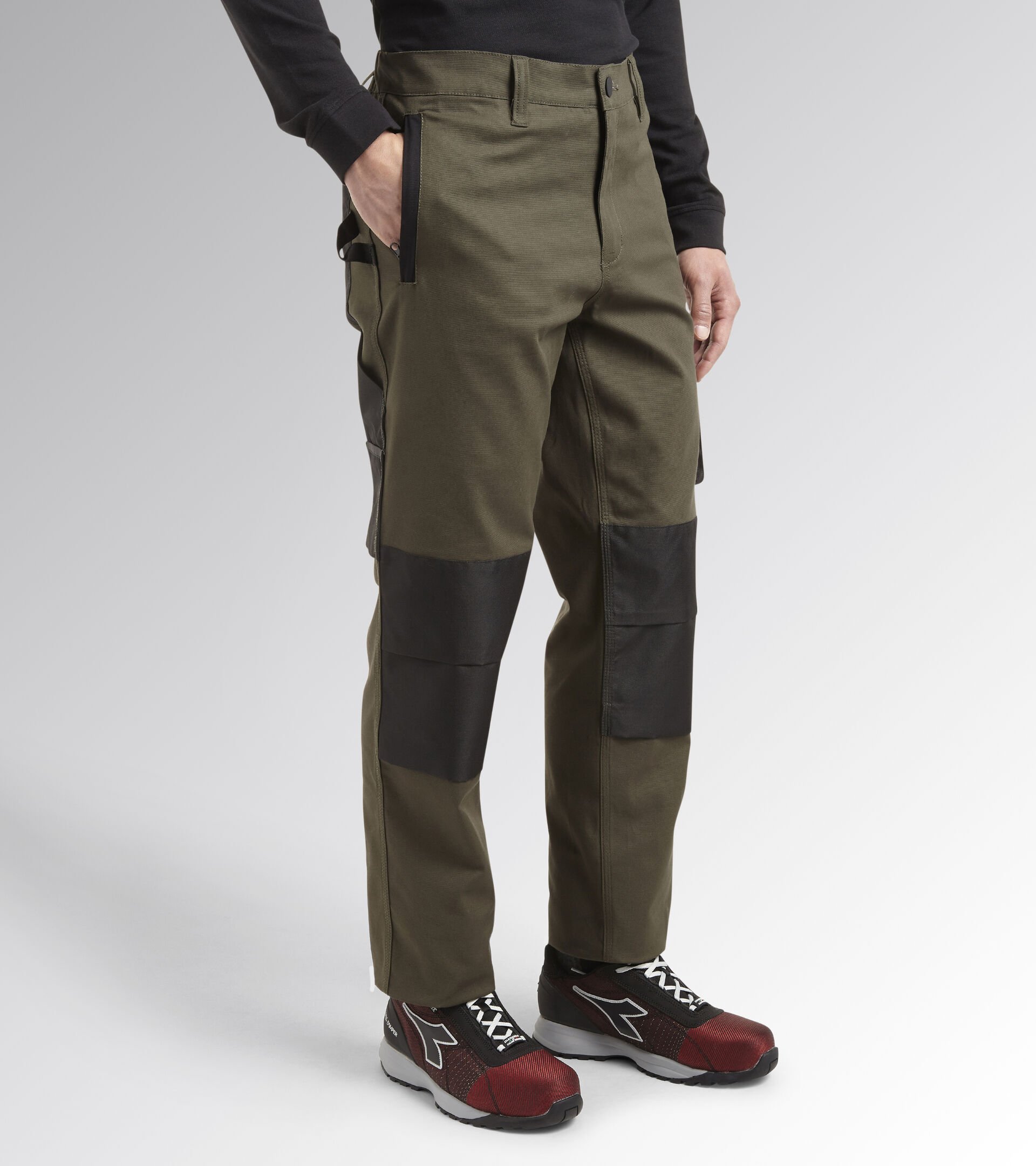 Pantalone da lavoro PANT STRETCH PERFORMANCE VERDE FORESTA NOTTE - Utility