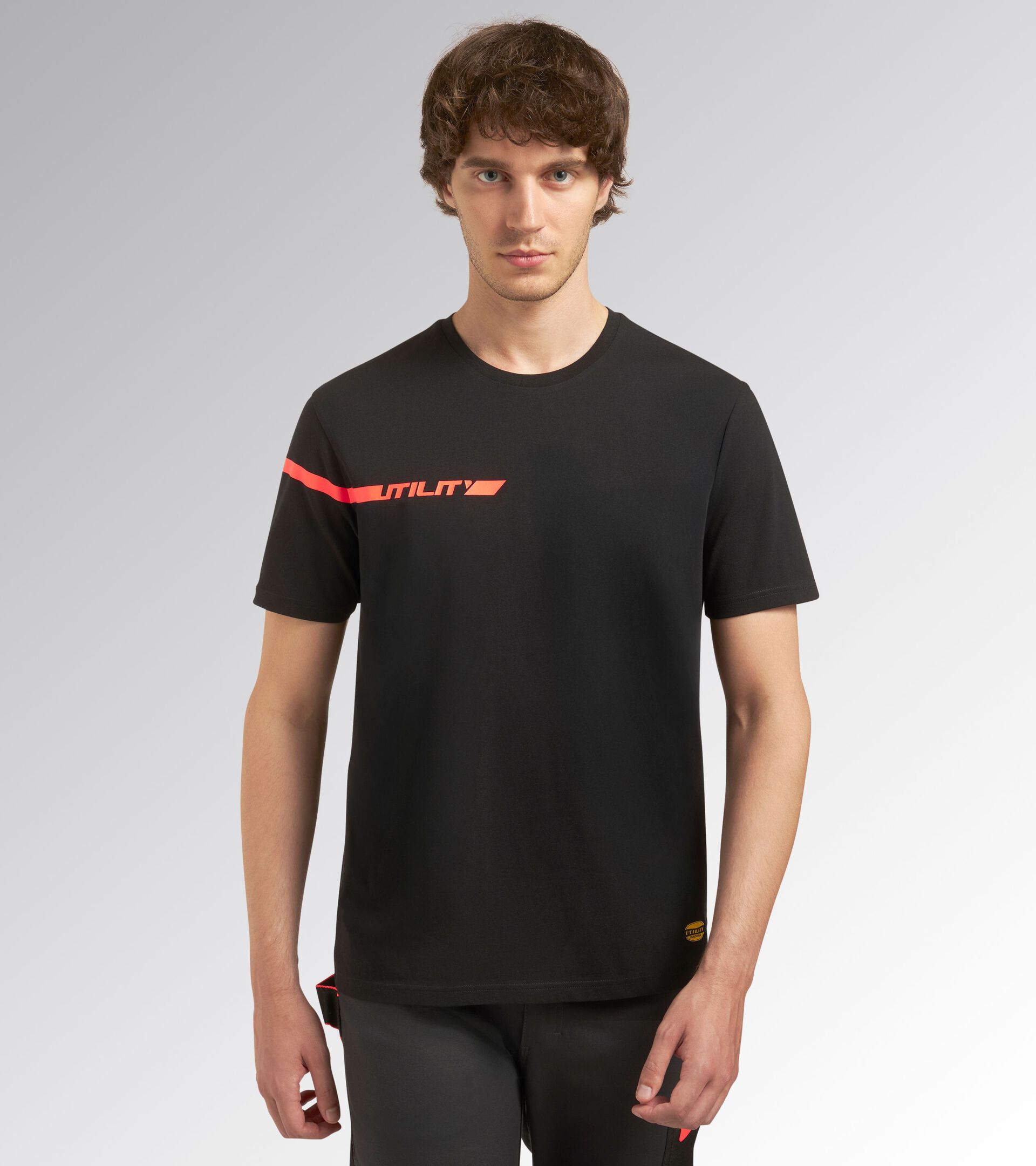 Short-sleeved work T-shirt T-SHIRT GRAPHIC BLACK - Utility