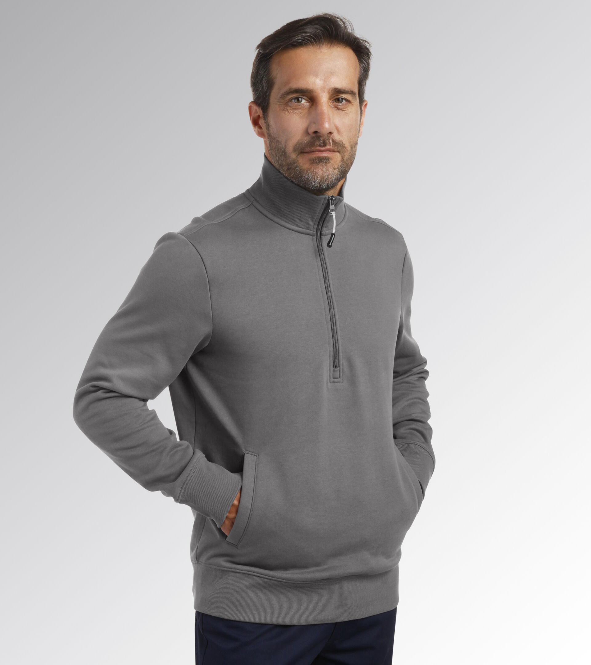 SWEATSHIRT INDUSTRY HZ, STEEL GRAY, hi-res