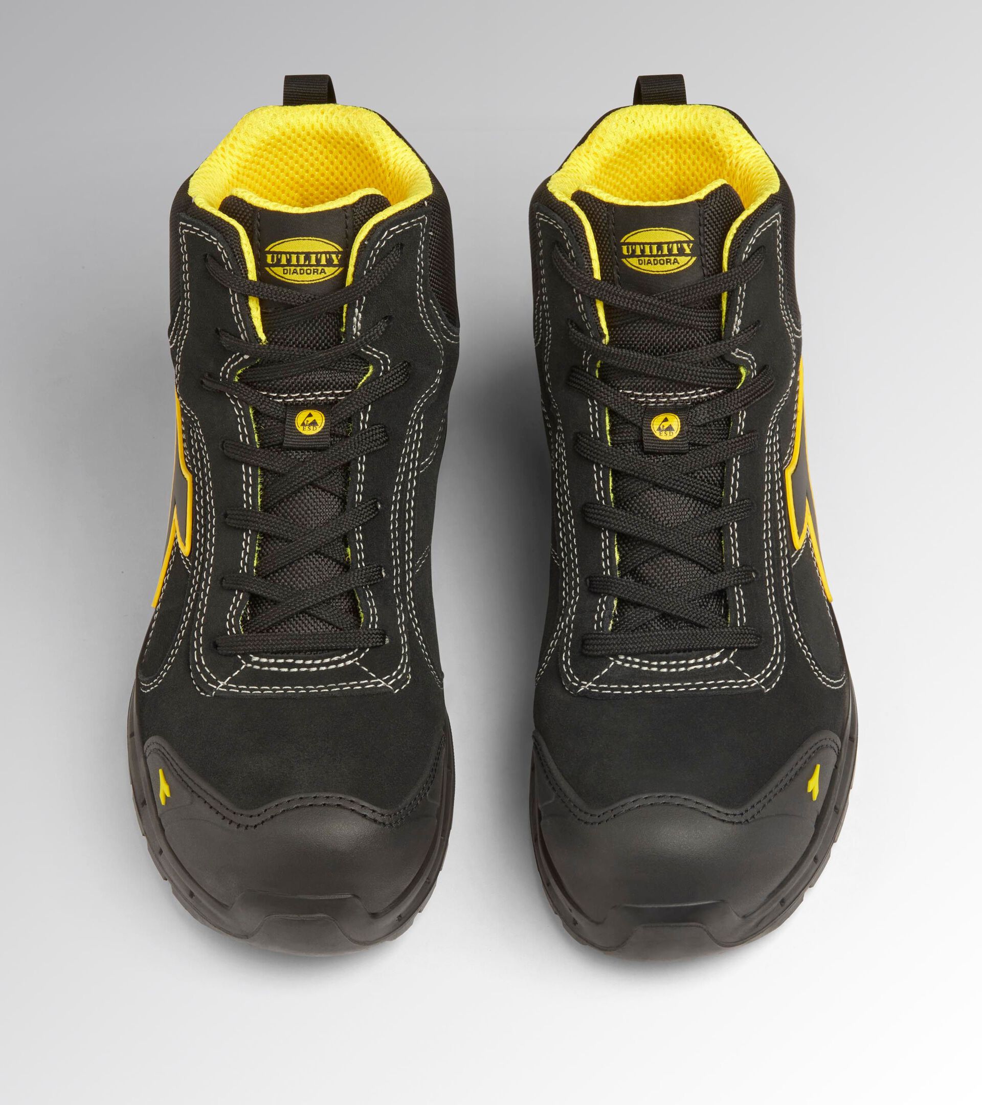 Mittelhoher Sicherheitsschuh S3S RUN A.BOX MASTER LOW S3S FO SR SC ESD SCHWARZ/SCHWARZ - Utility