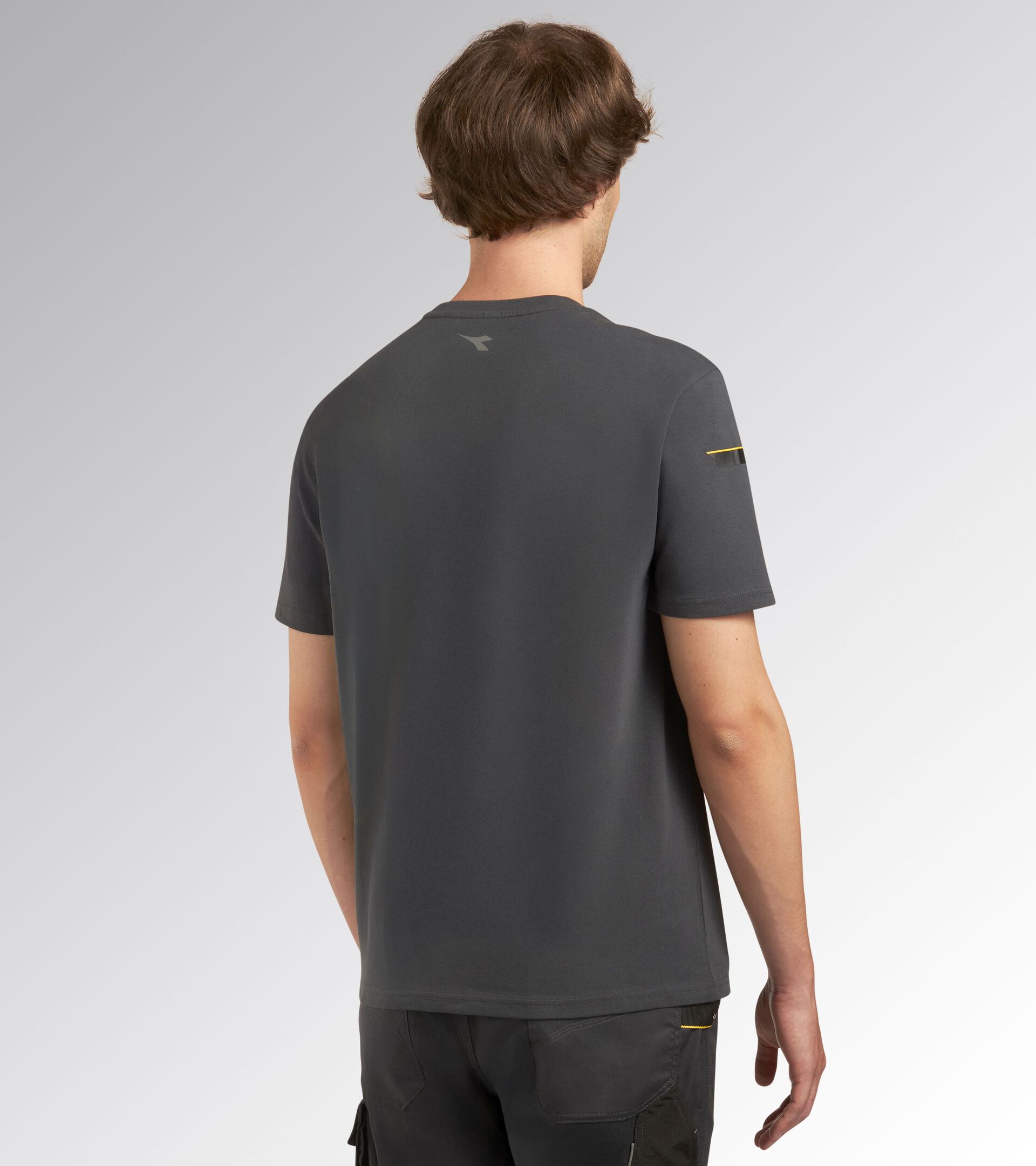 Short-sleeved work T-shirt T-SHIRT GRAPHIC BLACK PHANTOM - Utility