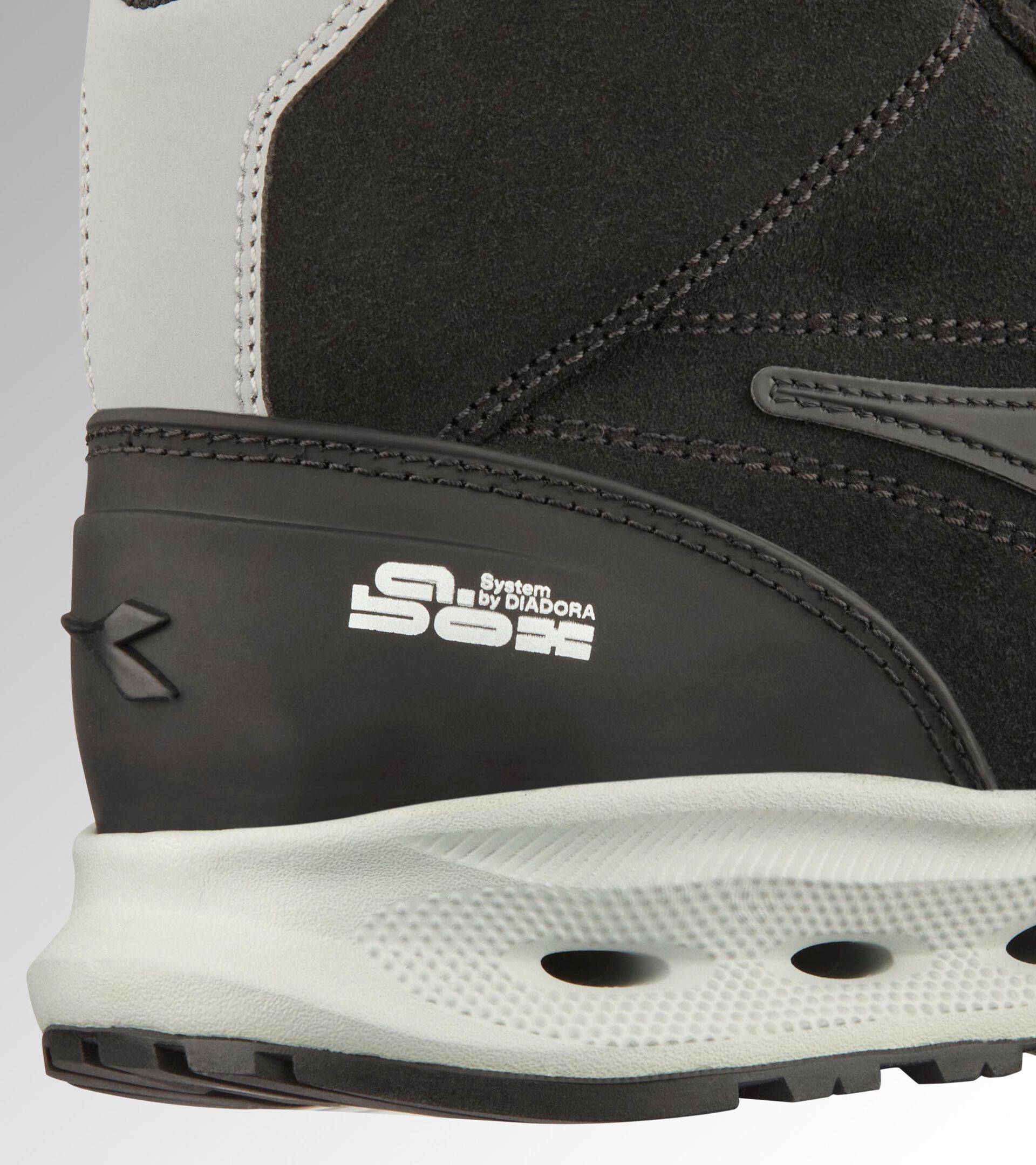 Mid-top S3S safety shoes GLOVE A.BOX MID PRO S3S BLACK - Utility
