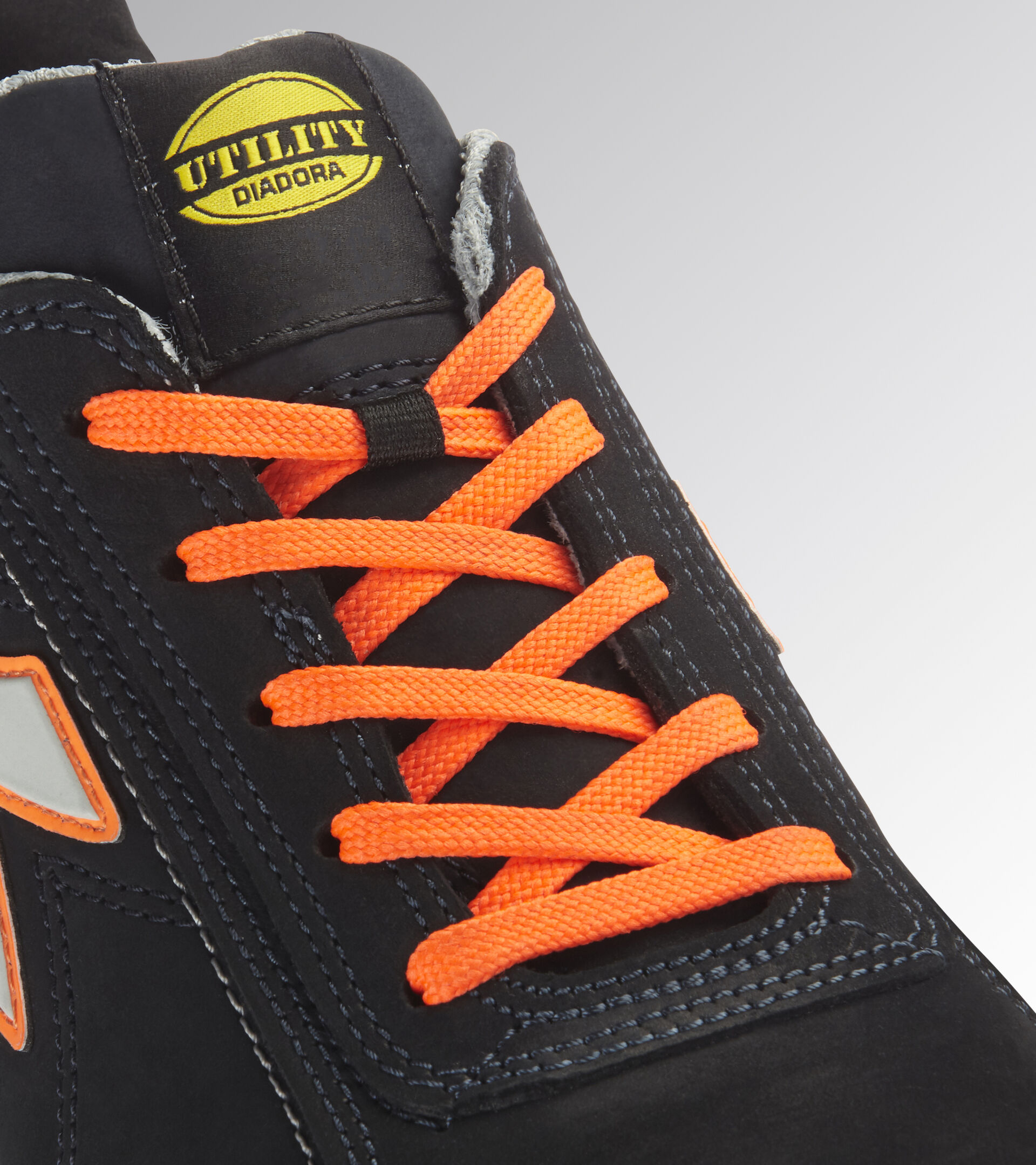 GLOVE MDS LOW S3 HRO SRC, DARK NAVY/ORANGE FLUO, hi-res