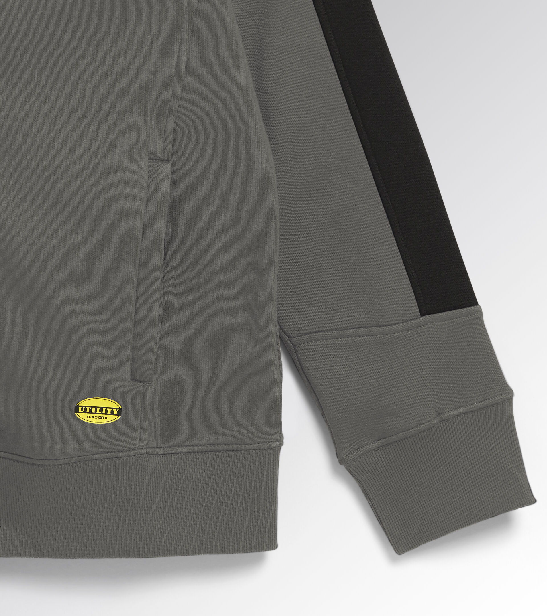 Felpa da lavoro SWEATSHIRT FZ LITEWORK GRIGIO ACCIAIO - Utility