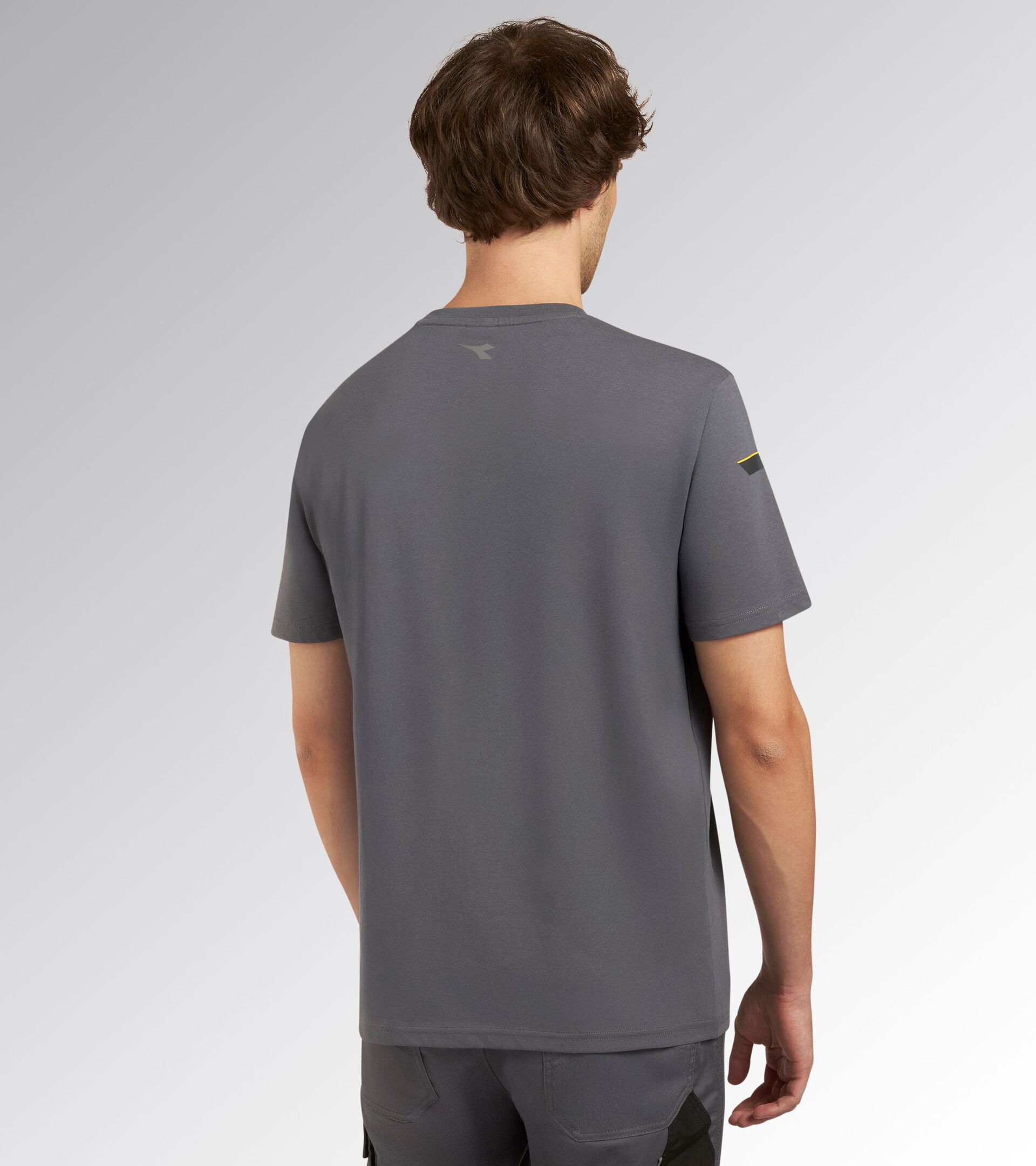 Short-sleeved work T-shirt T-SHIRT GRAPHIC STEEL GRAY - Utility