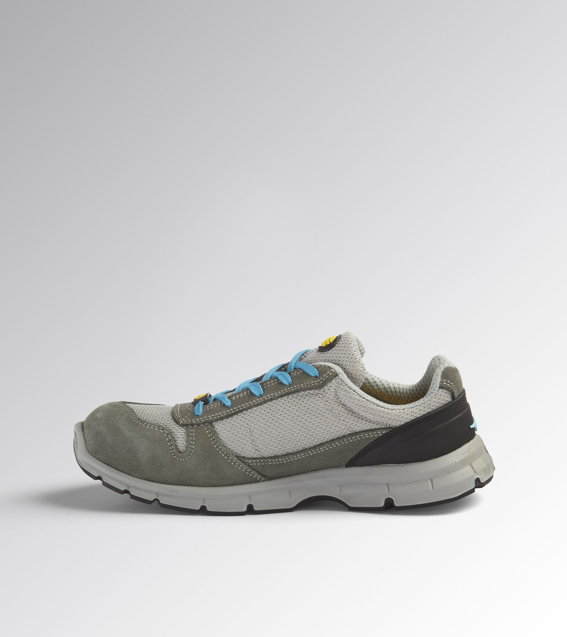 Low safety shoe RUN TEXT LOW S1P SRC ESD CASTLEROCK/SCUBA BLUE - Utility