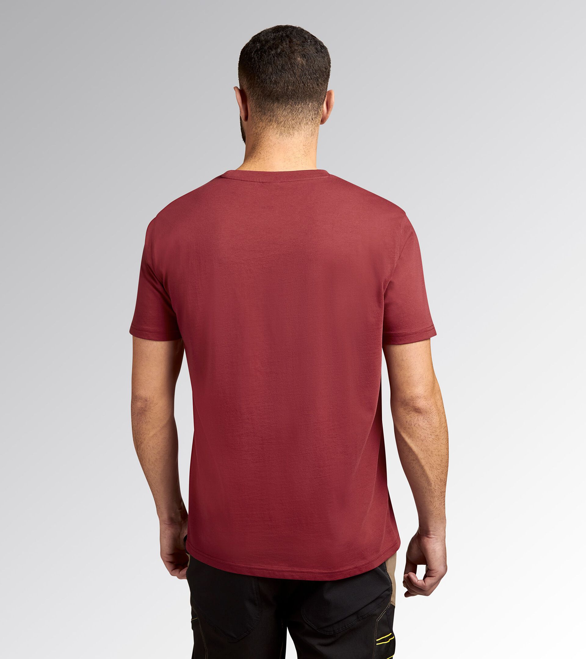 Short-sleeved work T-shirt T-SHIRT GRAPHIC 1998 AMARANTO RED - Utility