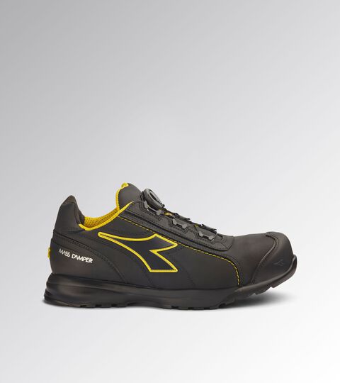 Low safety shoe with BOA Fit micro-metric lacing system GLOVE MDS MASTER BOA LOW S3S FO HRO SR SC ESD BLACK - Utility