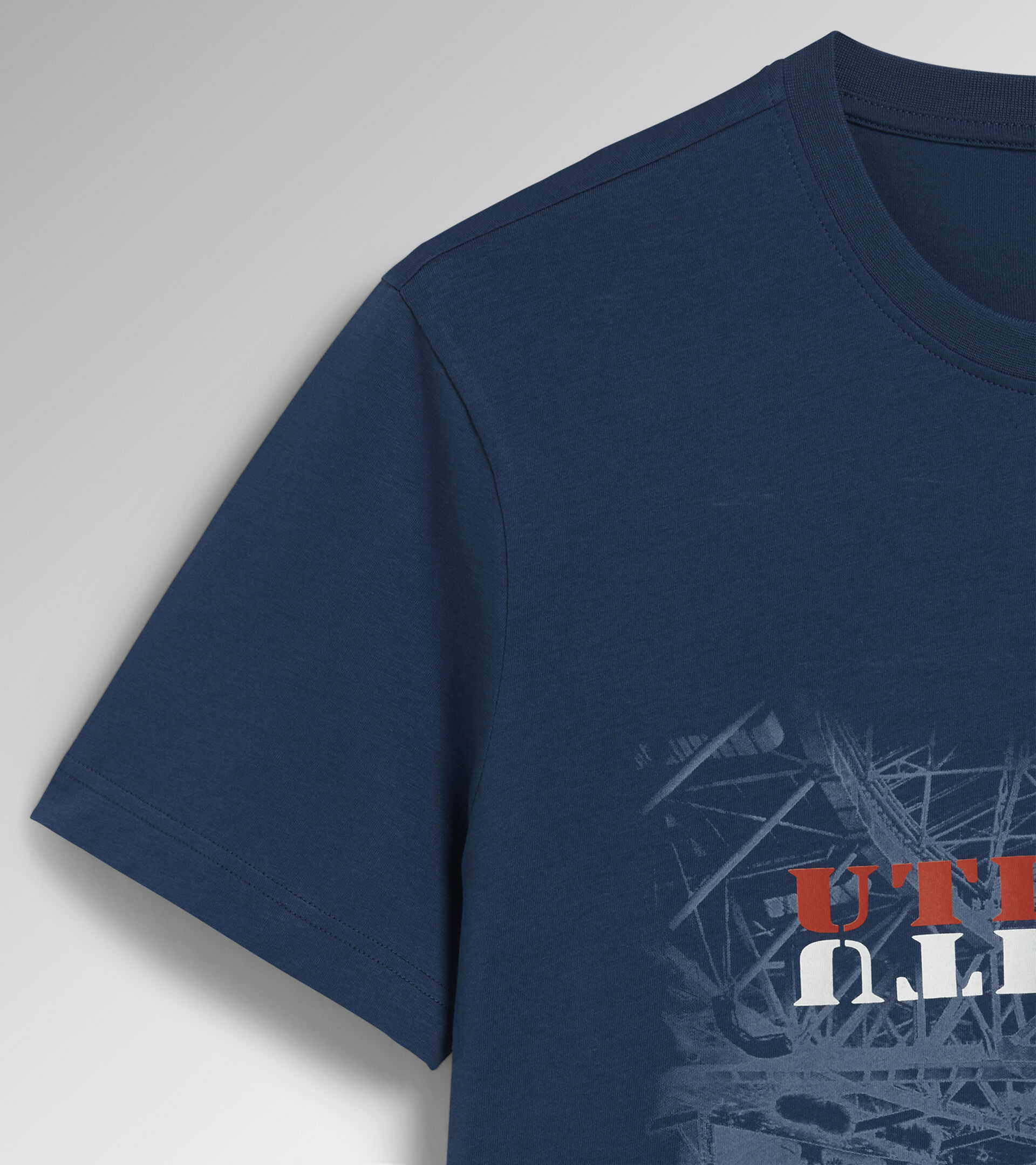 T-SHIRT GRAPHIC ORGANIC, SAILOR BLUE, hi-res