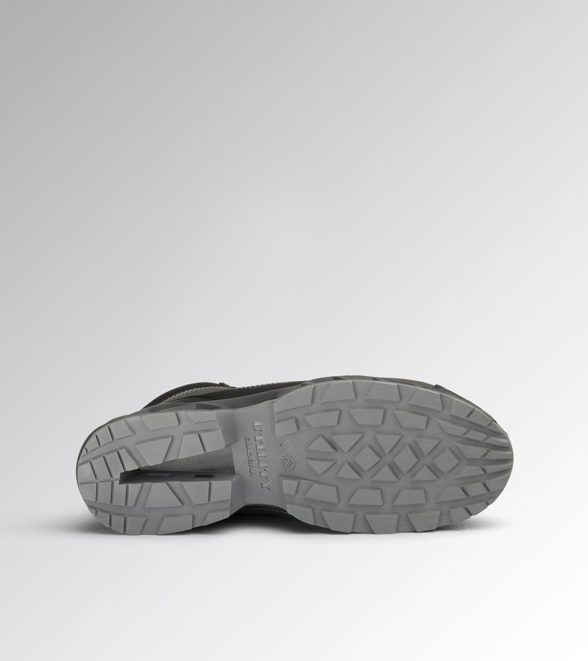 Chaussure de securité montantes SHARK STABLE IMPACT LEATHER MID S3S FO SR SC ESD NERO/ROSSO FLUO - Utility