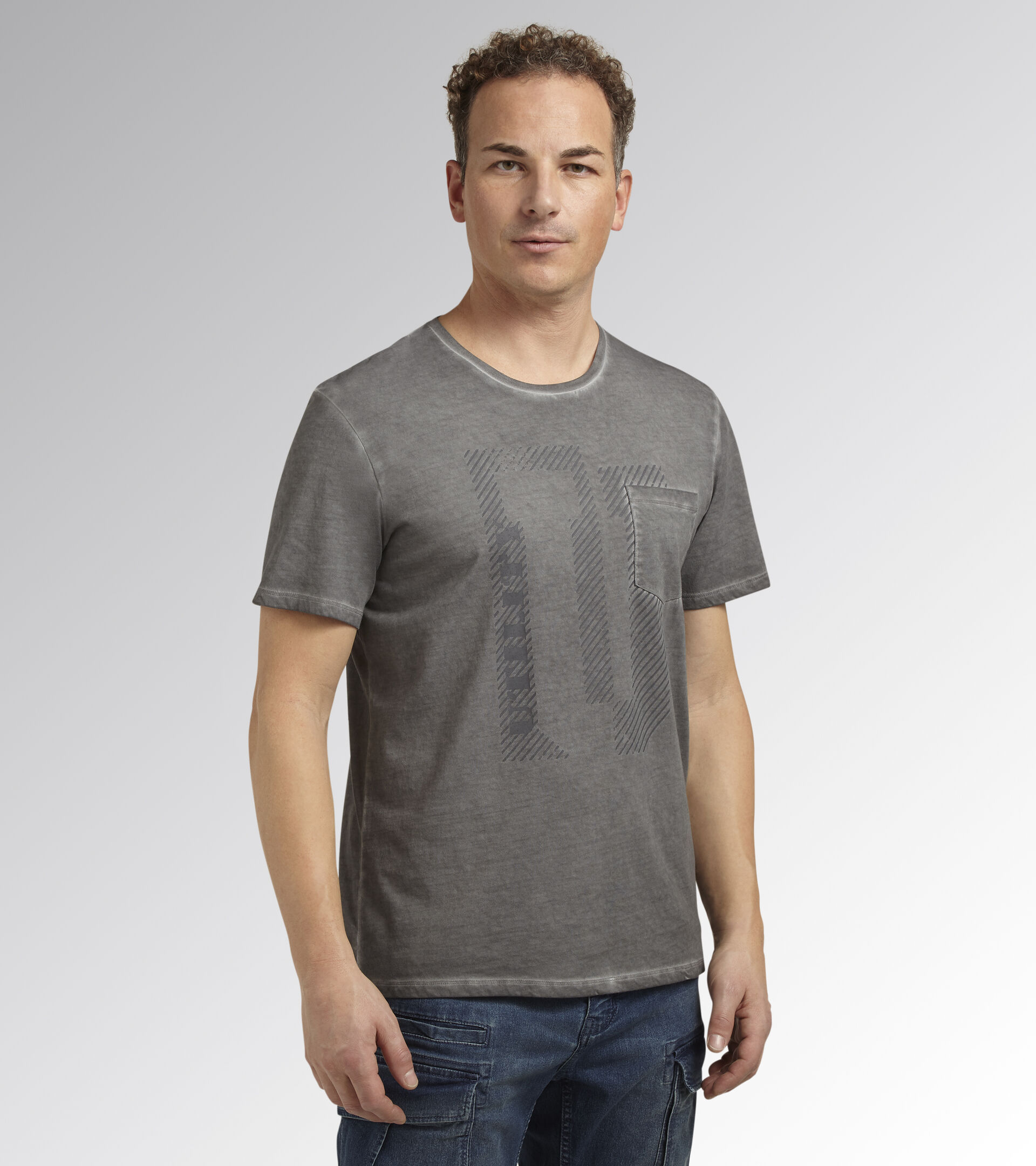 T-SHIRT URBAN, GREY QUIET SHADE, hi-res