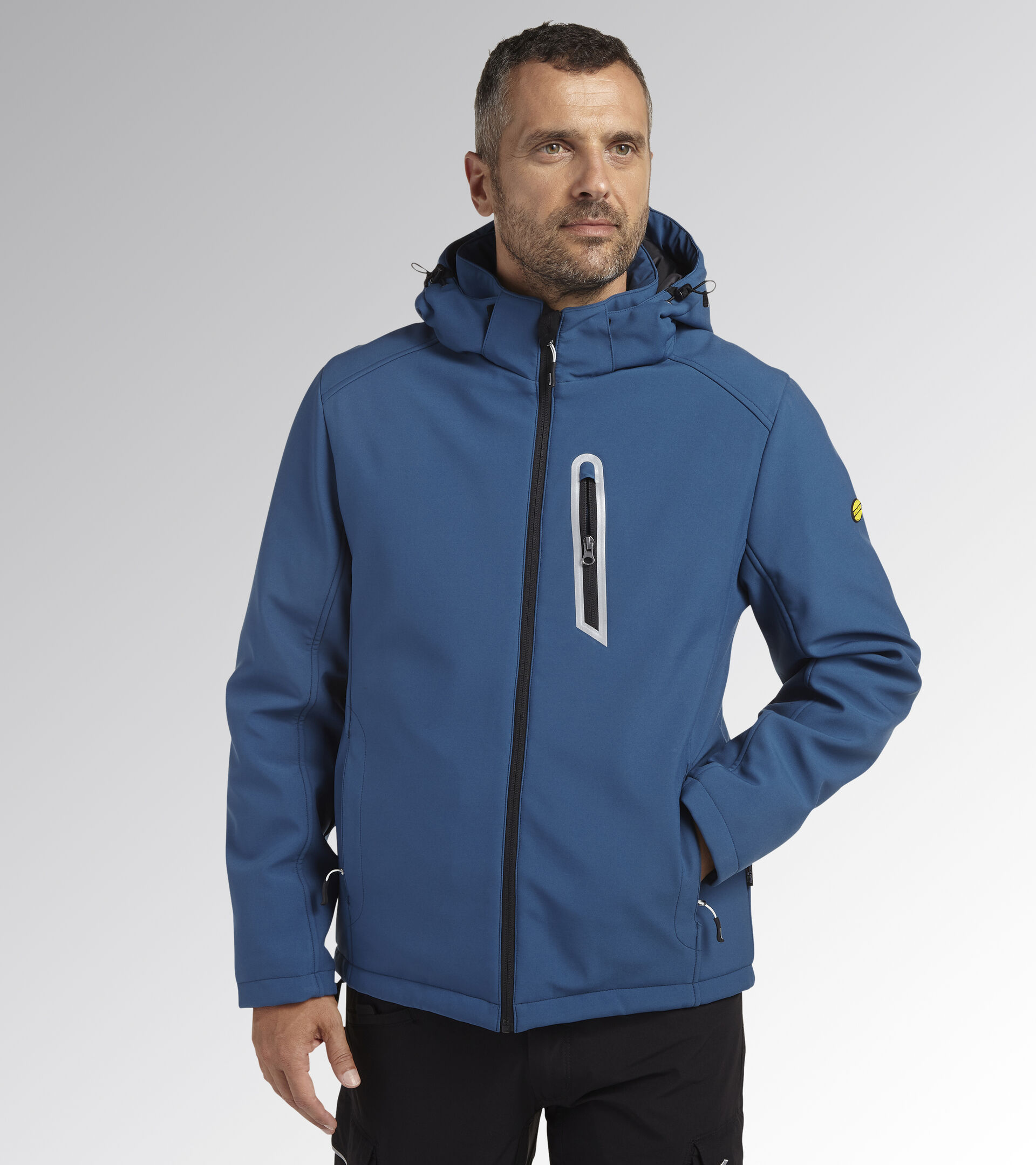 Work jacket PADDED SOFTSHELL SAIL BLUE MORROCAN - Utility