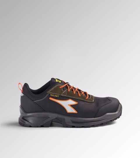 Low-cut safety shoes SPORT DIATEX LOW S7S BLACK/GREEN RAGE - Utility