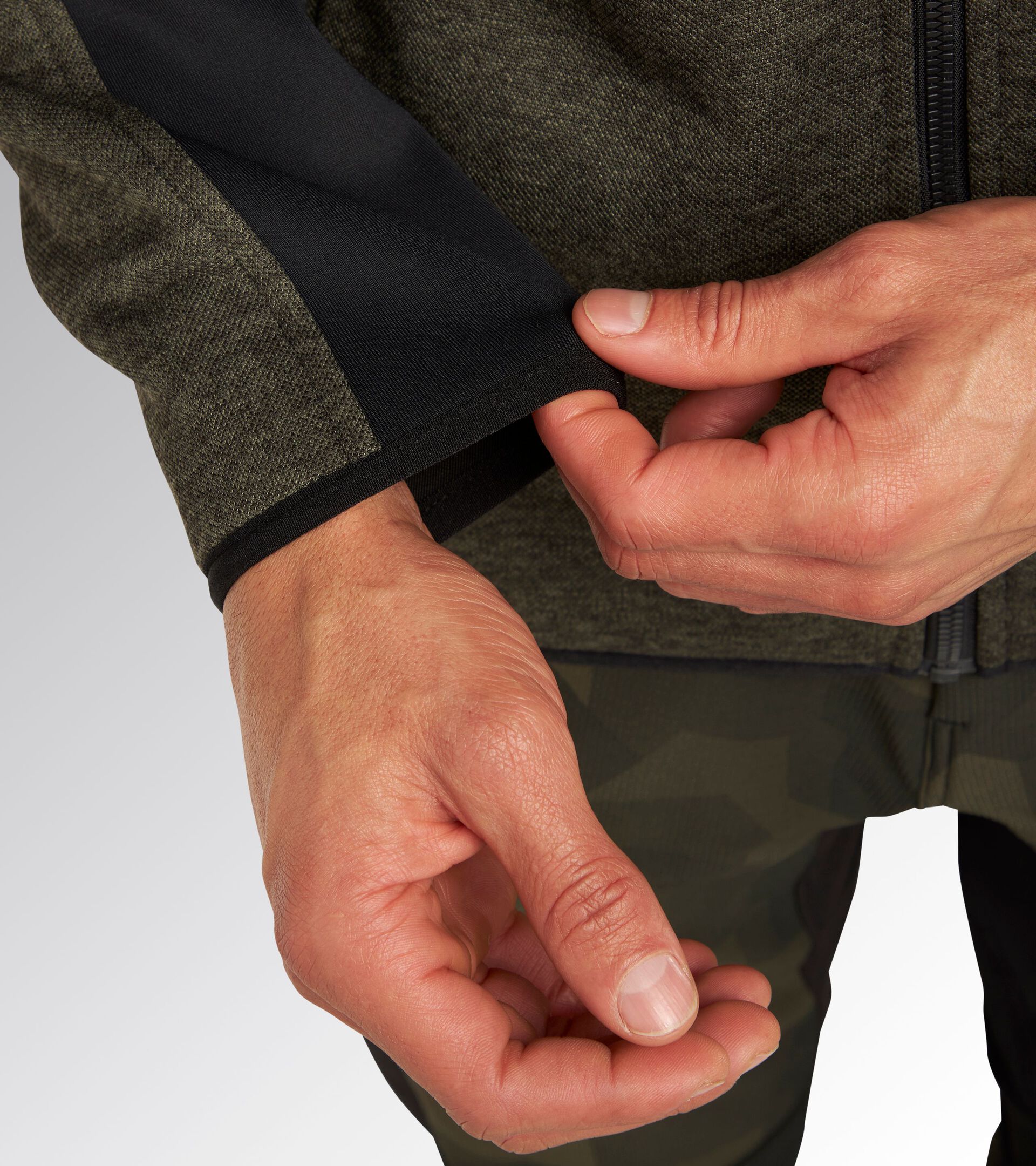 Technical fleece POLAR FLEECE FREEDOM GREEN DEEP DEPTHS - Utility