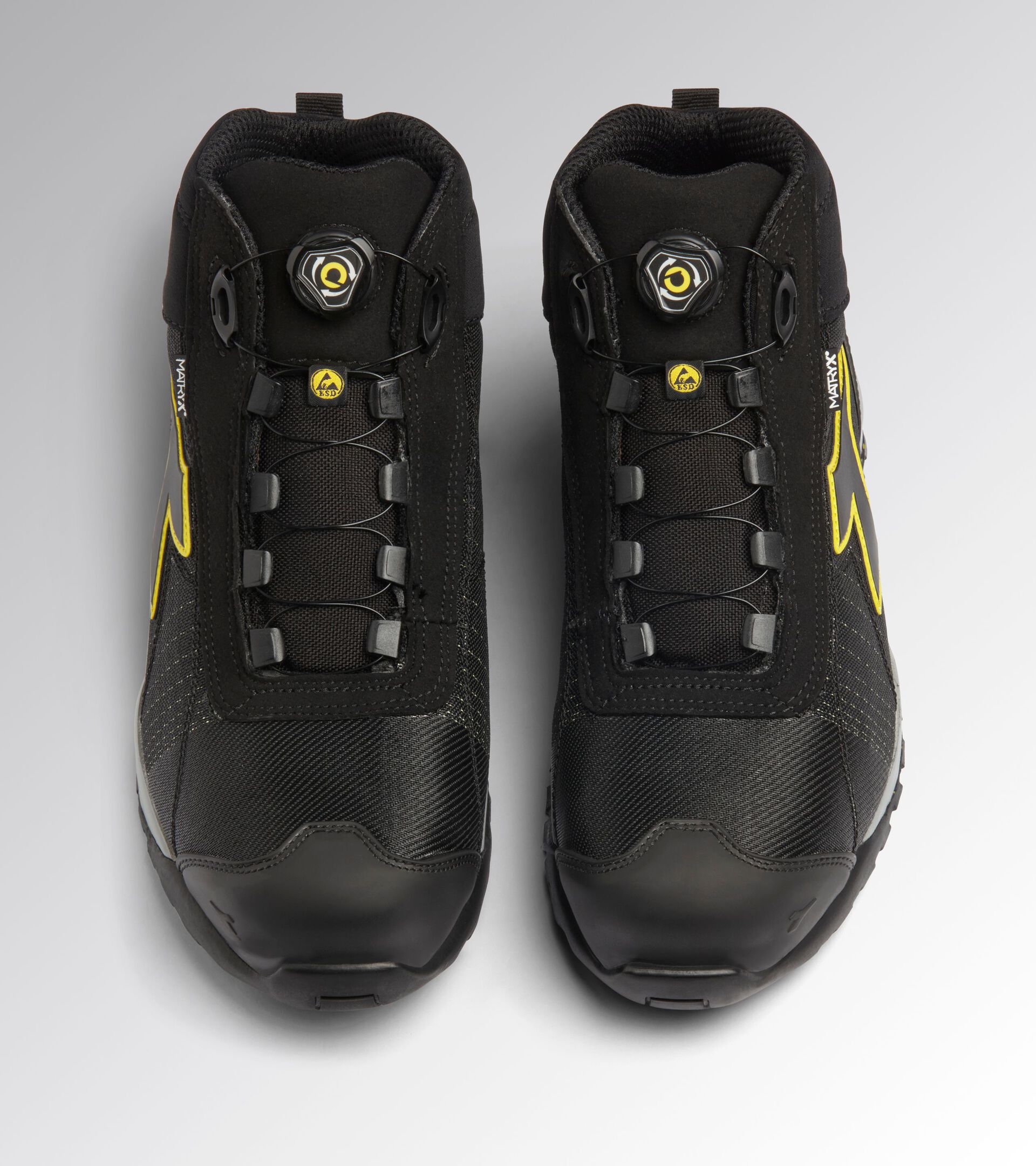 High safety shoe GLOVE MDS MATRYX QUICK MID S3S FO HRO SR SC ESD BLACK/BLACK - Utility