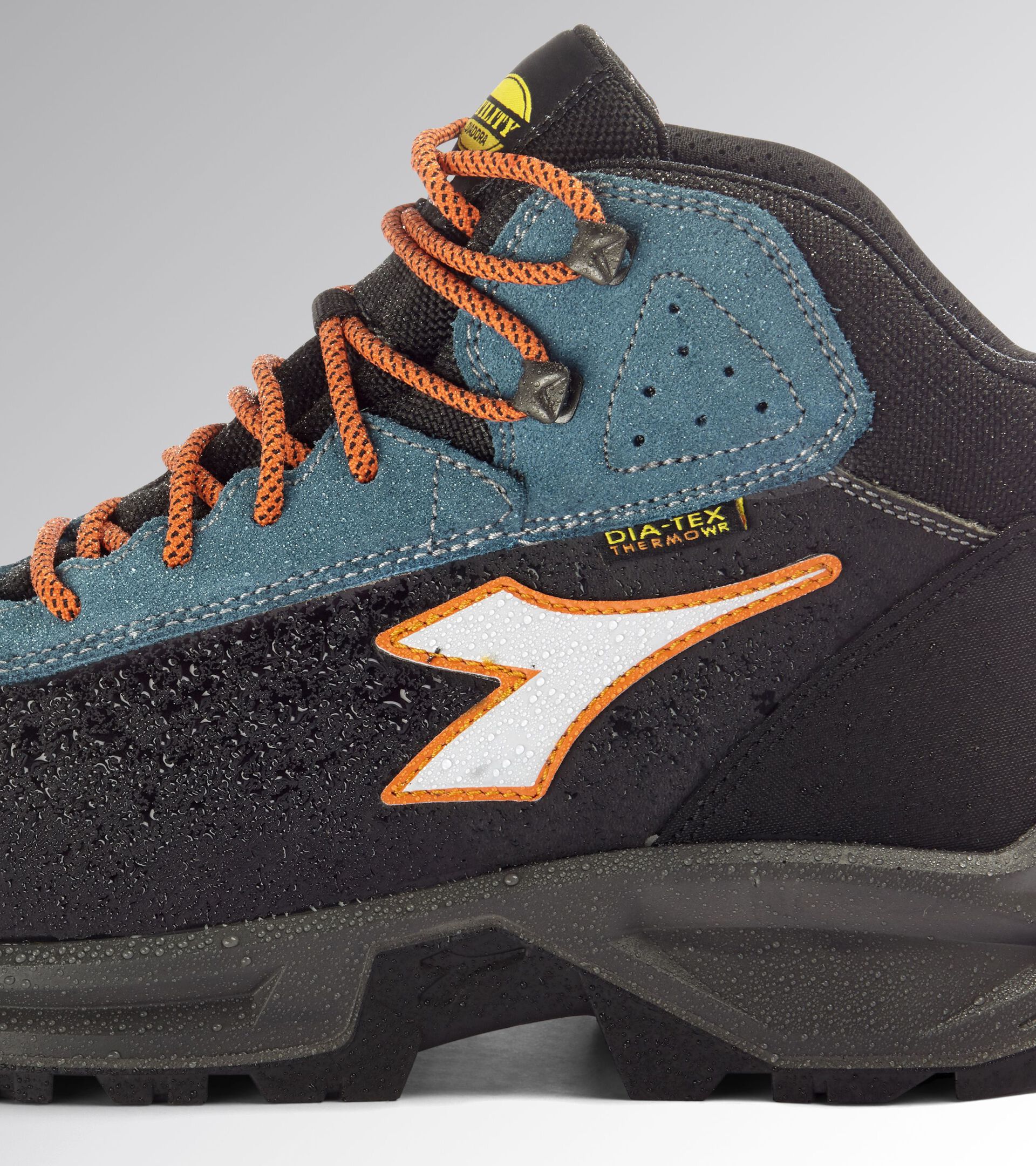 Hoher Arbeitsschuh SPORT DIATEX MID S7S FELSGRAU/MONDBLAU - Utility