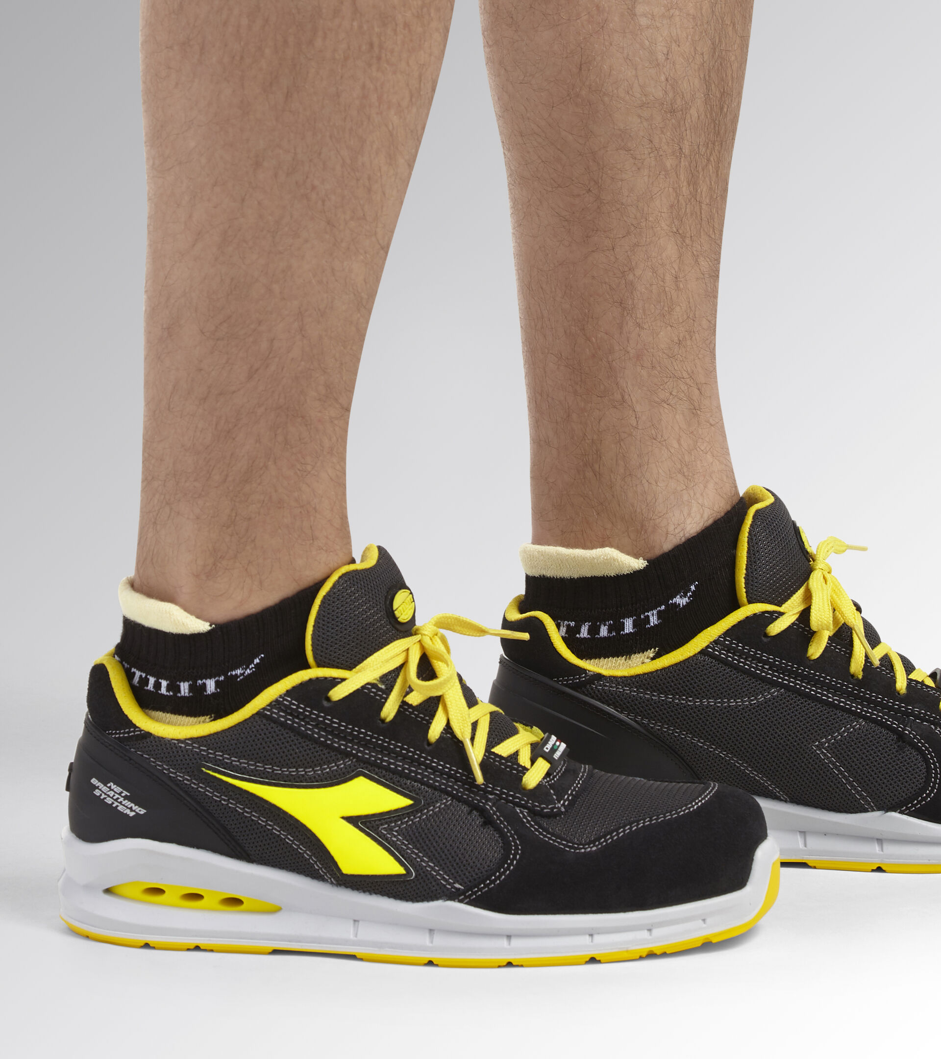 GHOST SOCKS, NEGRO/GRIS GAVIOTA OSCURA, hi-res