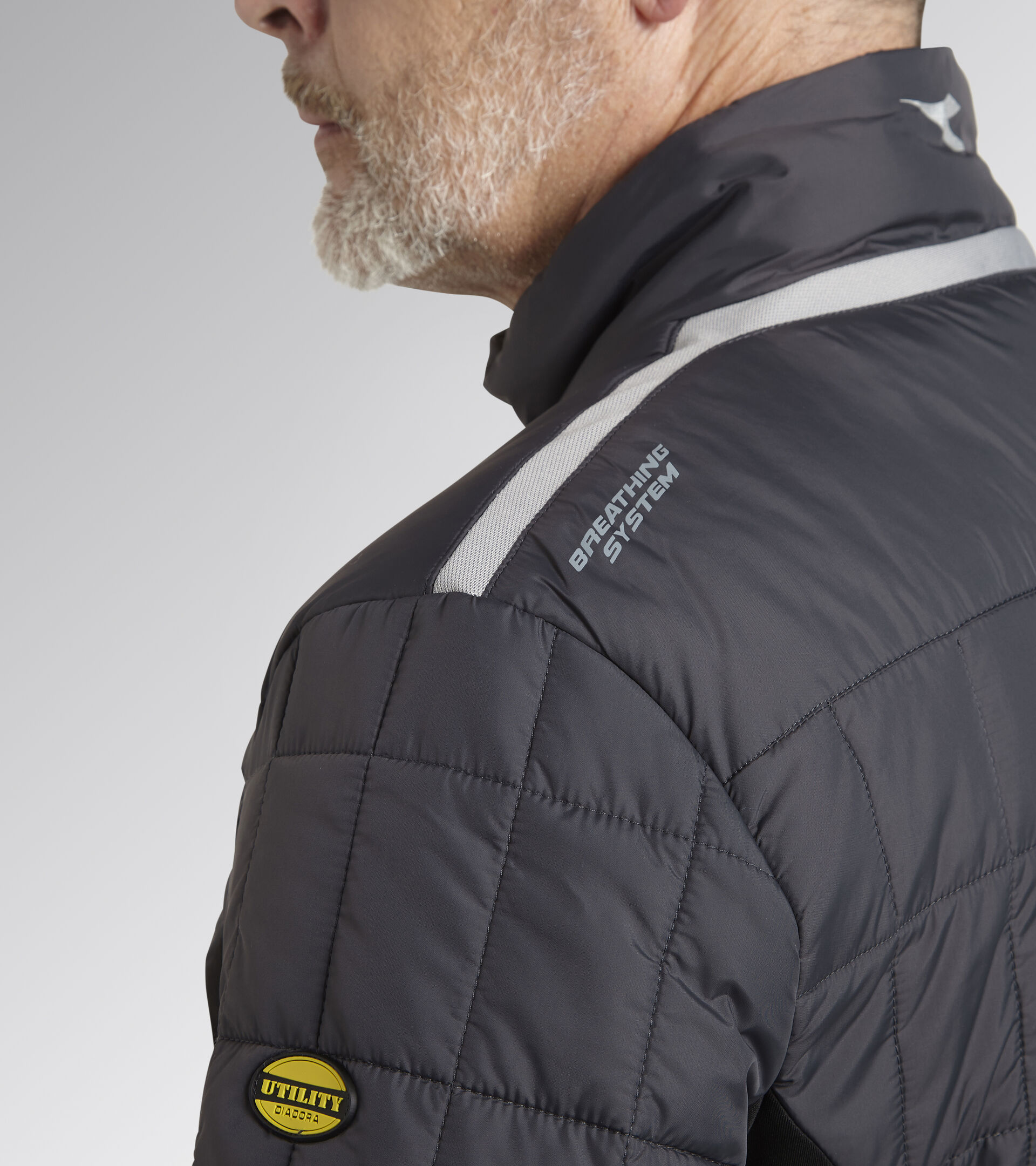 Giacca da lavoro LIGHT PADDED JACKET TECH GRIGIO ASFALTO - Utility