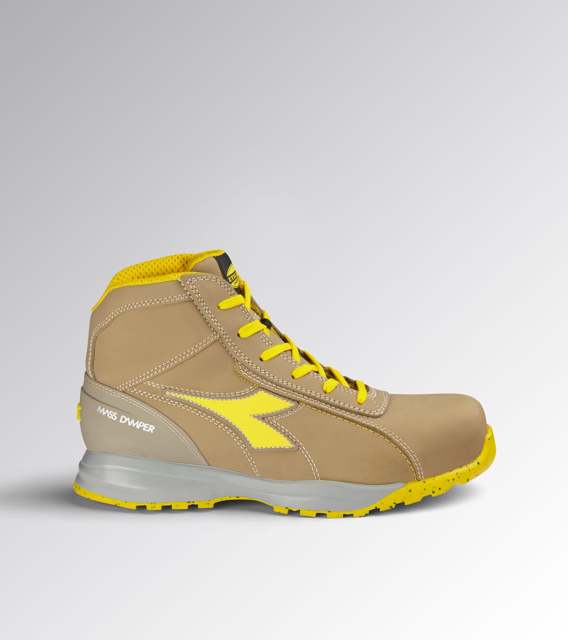 High safety shoe GLOVE MDS MID S3S FO HRO SR MOON ROCK GREY - Utility