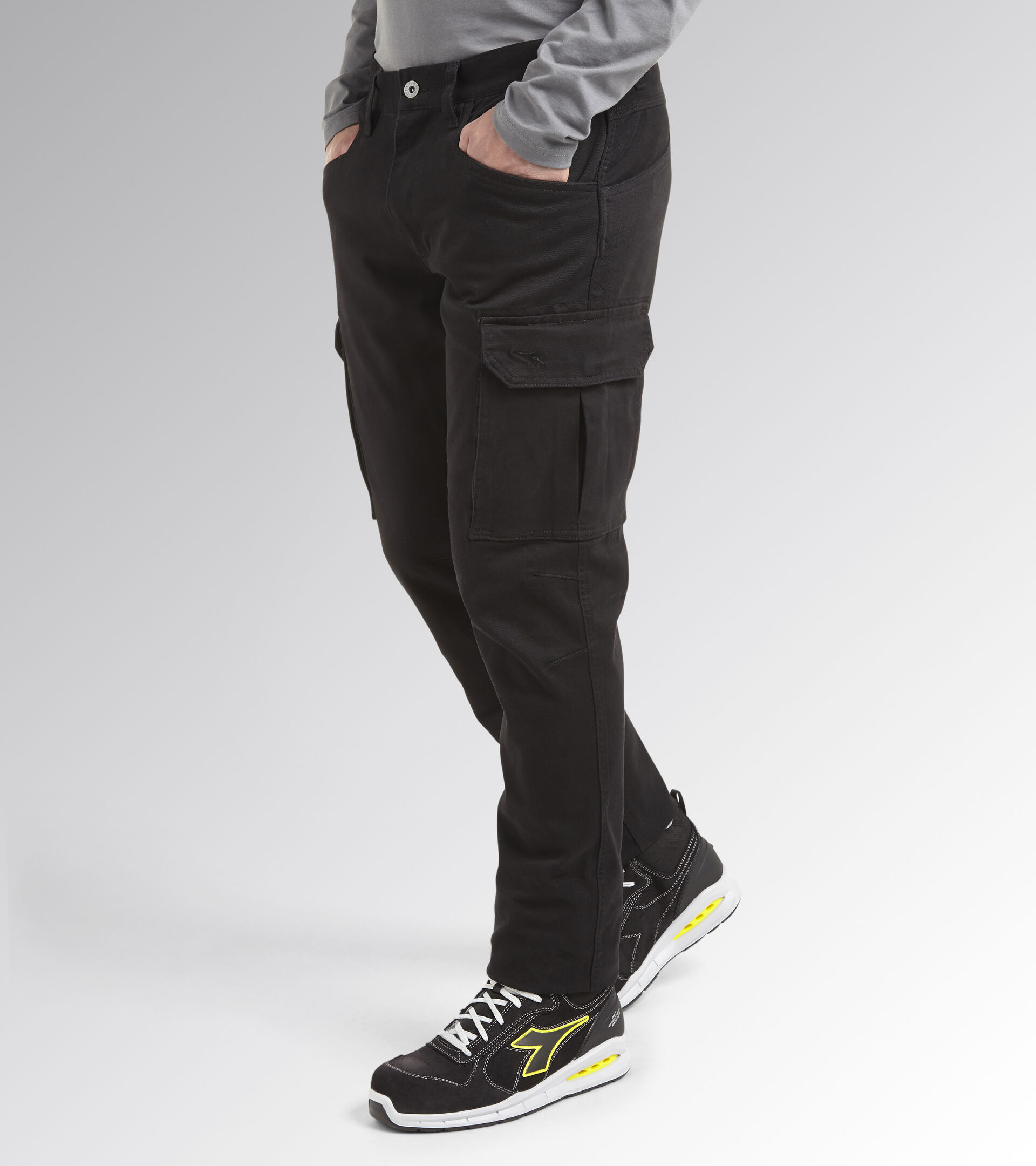 Work trousers CARGO PANT MOSCOW BLACK - Utility