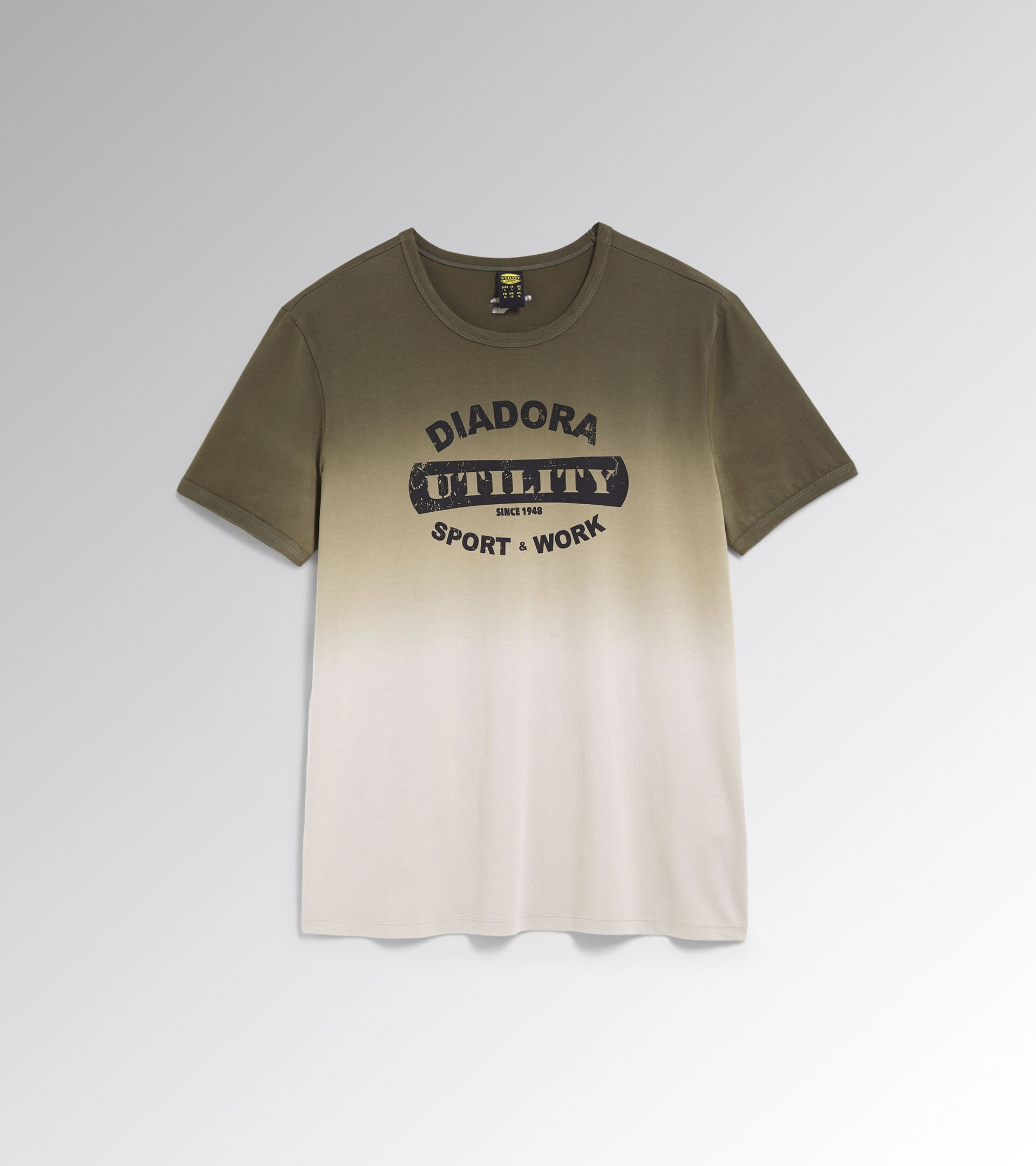 T-shirt manica corta da lavoro T-SHIRT DEEP DYED BEIGE BETULLA - Utility