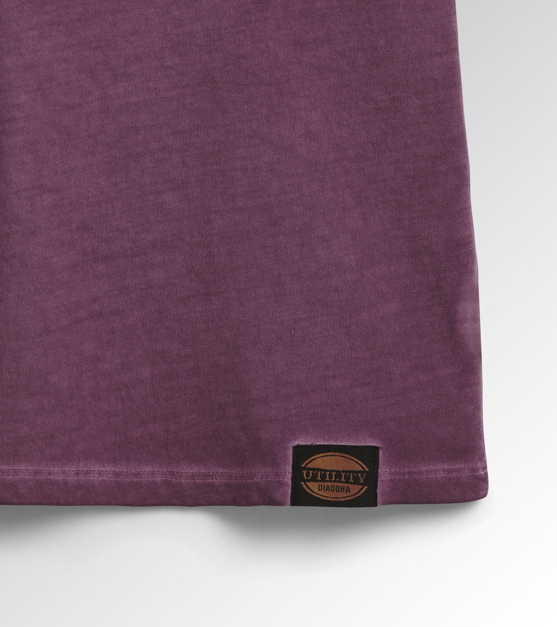 Short-sleeved work T-shirt T-SHIRT URBAN VIOLET DAMSON - Utility