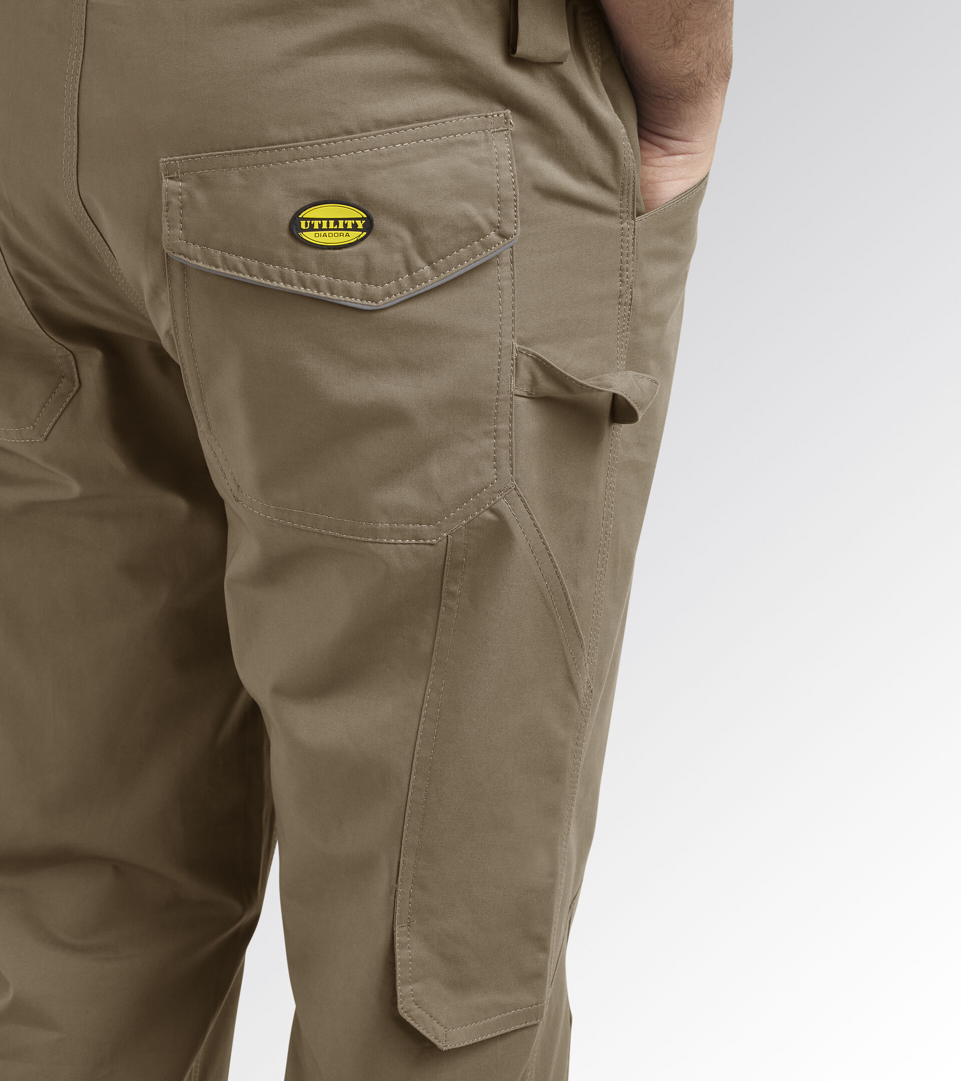 Work trousers PANT ROCK LIGHT PERF COTTON BEIGE NATURAL - Utility