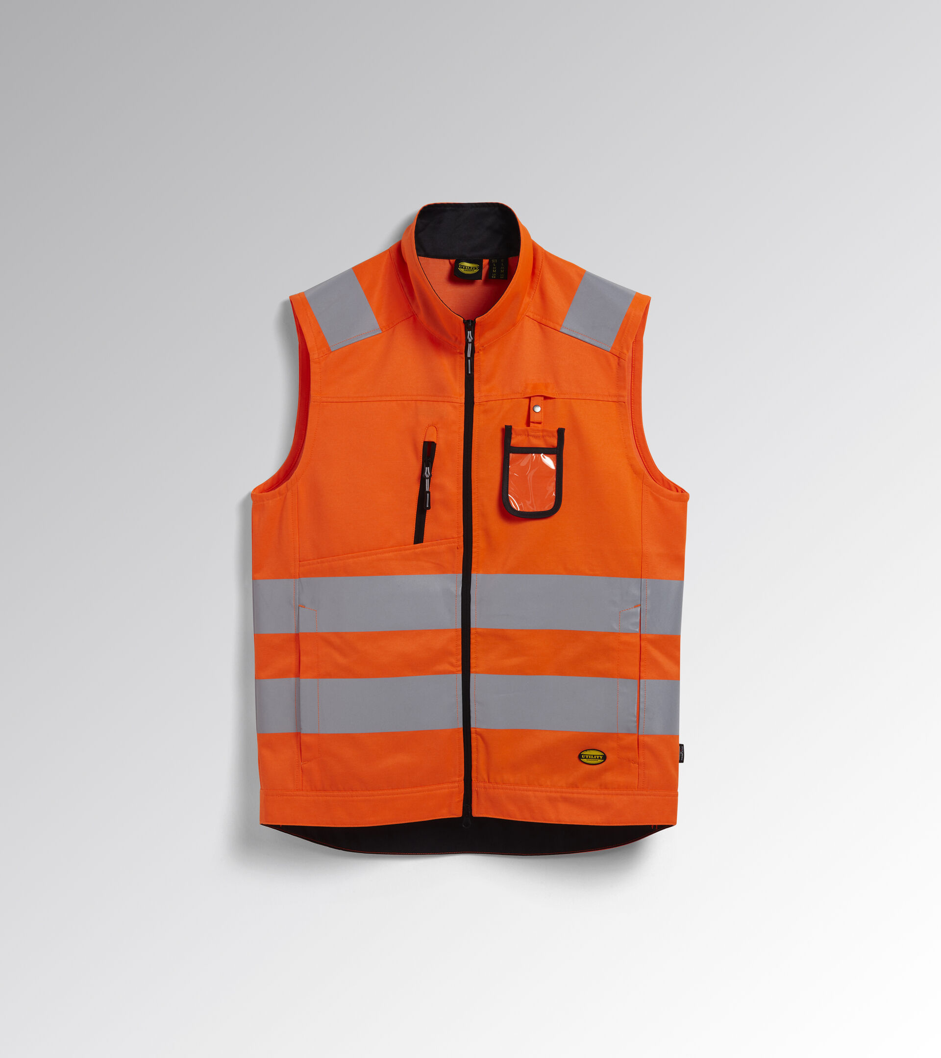 HV VEST ISO 20471, FLUORESCENT ORANGE ISO20471, hi-res