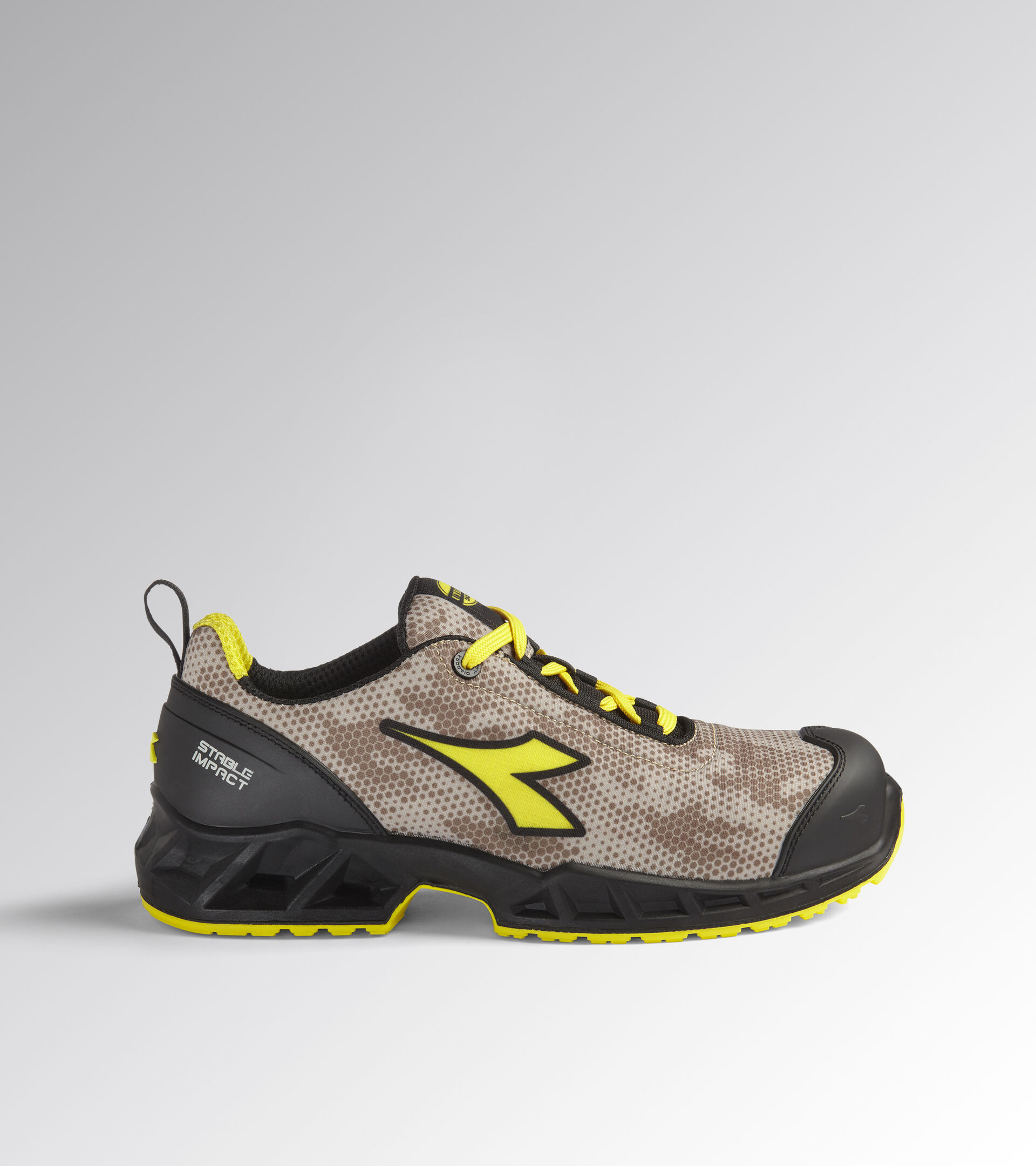 Scarpa antinfortunistica bassa SHARK STABLE IMPACT LOW S3 SRC ESD NERO/ROCCIA LUNARE - Utility