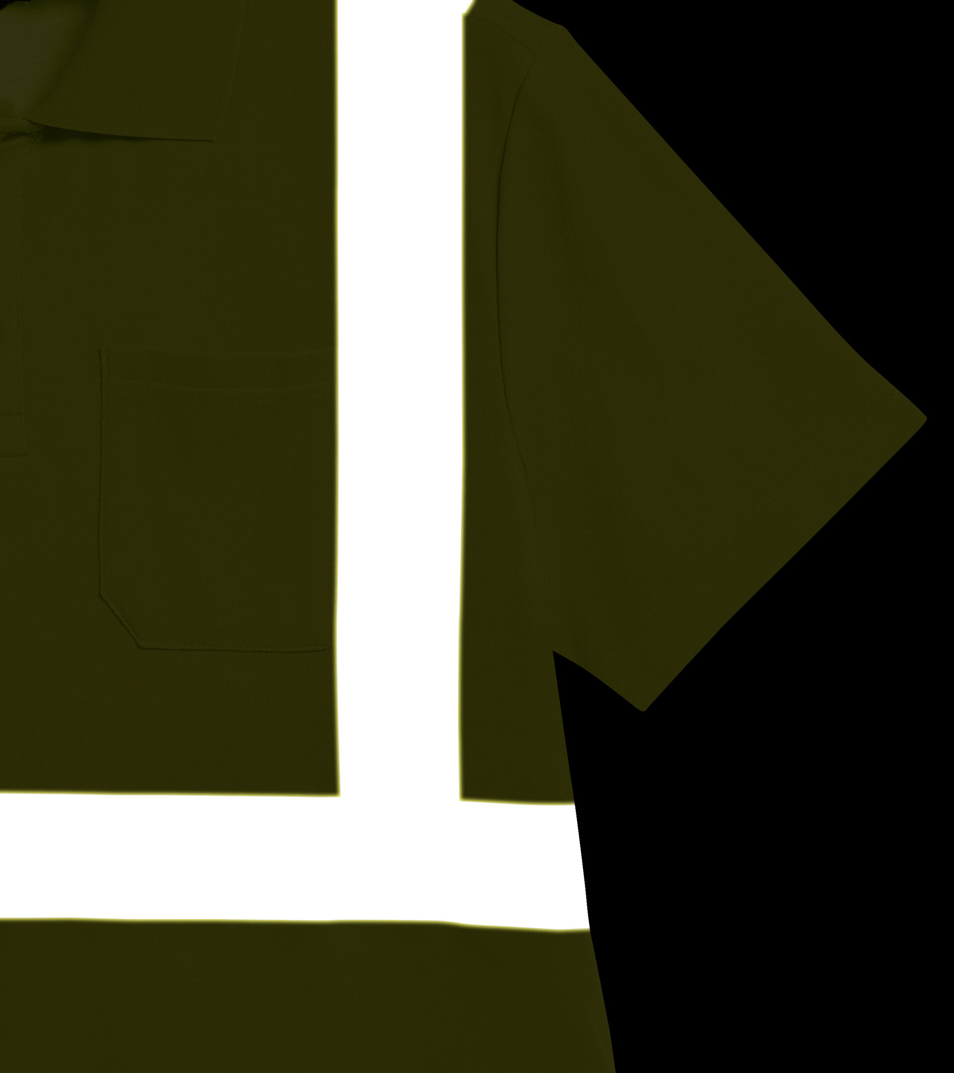 POLO MC HV ISO 20471, FLUORESZIEREND GELB ISO20471, hi-res