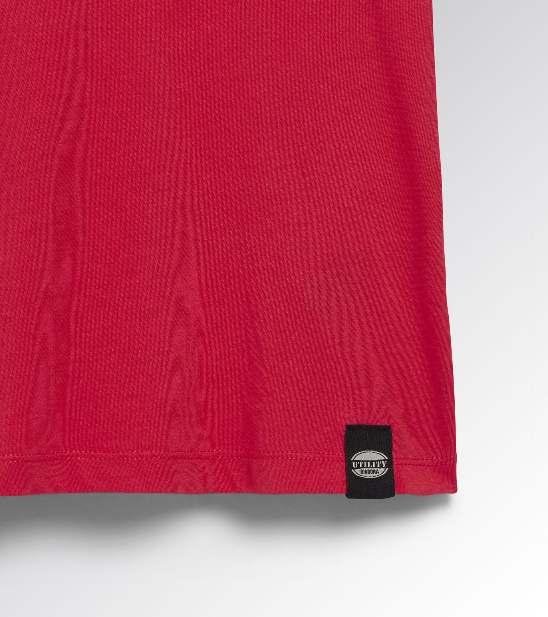 T-shirt manche courte de travail - Femme T-SHIRT MC ATHENA ROUGE HIBISCUS - Utility