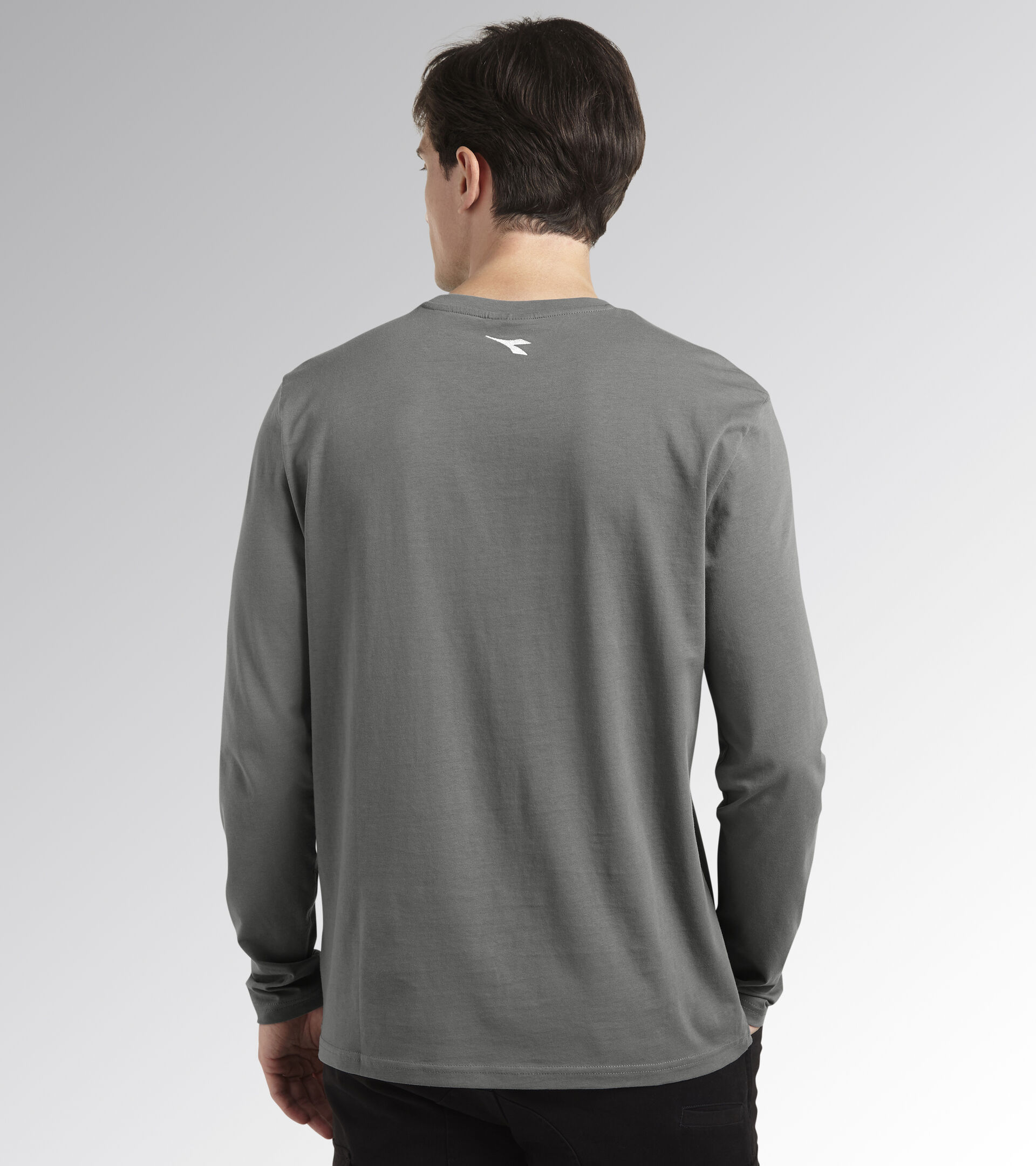 T-shirt manche longue de travail T-SHIRT ML MONO ORGANIC GRIS ACIER - Utility