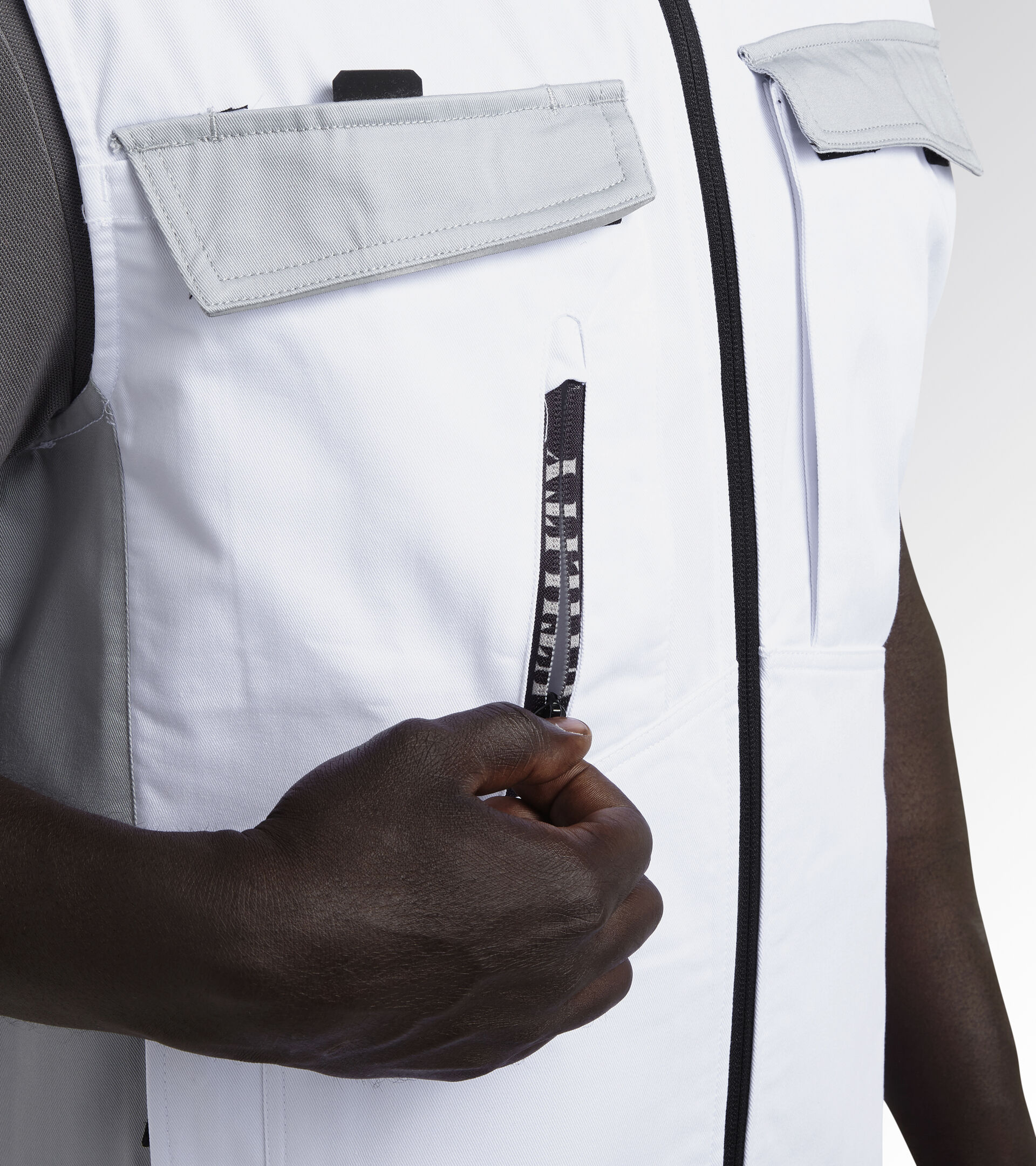 VEST EASYWORK LIGHT, OPTICAL WHITE, hi-res
