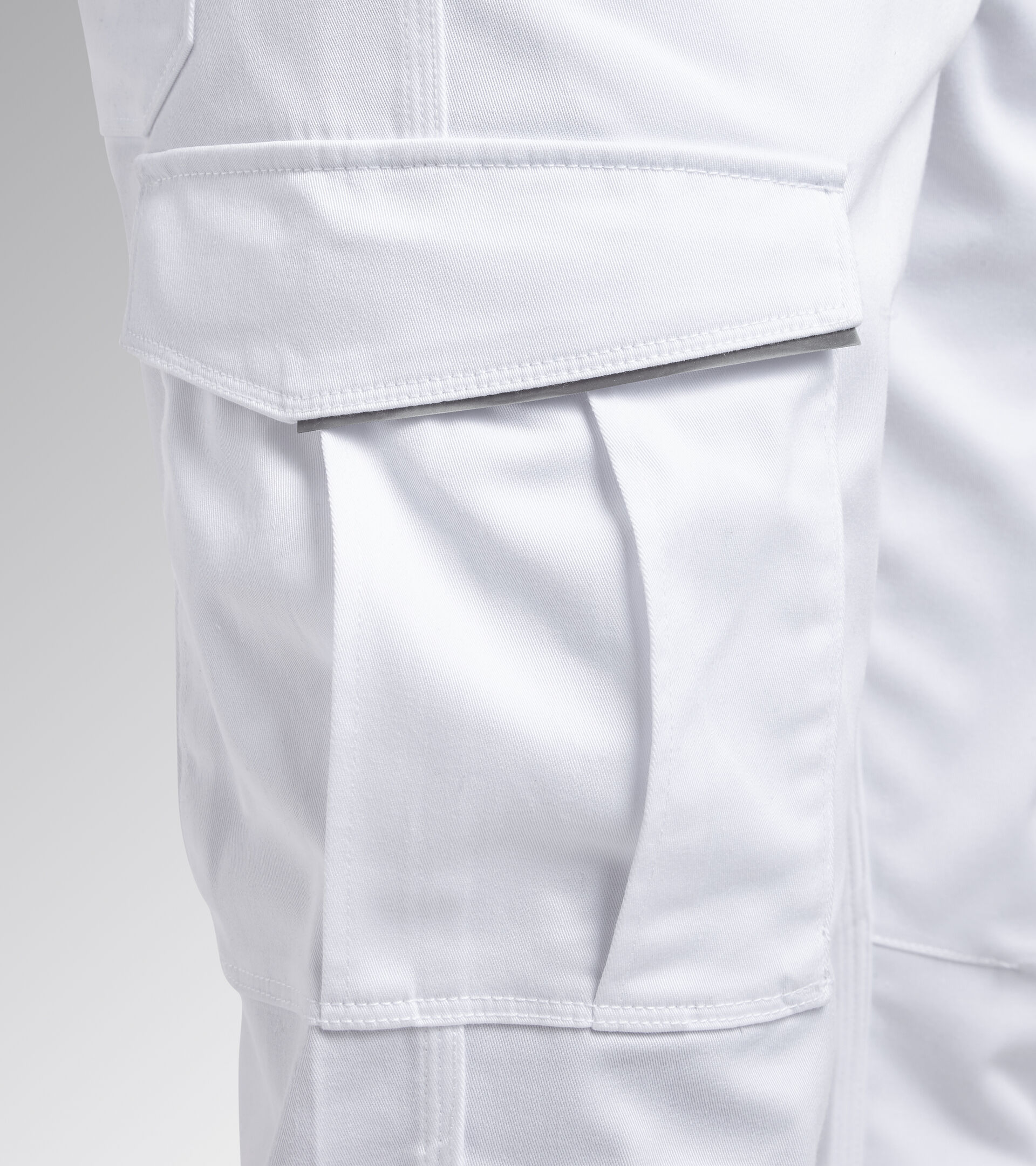 Arbeitshose PANT STAFF STRETCH CARGO STRAHLEND WEISSE - Utility