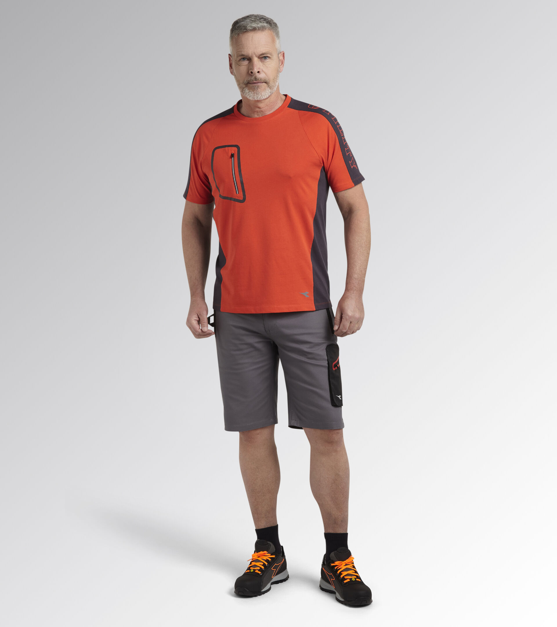 T-SHIRT CROSS ORGANIC, NARANJA PICANTE, hi-res