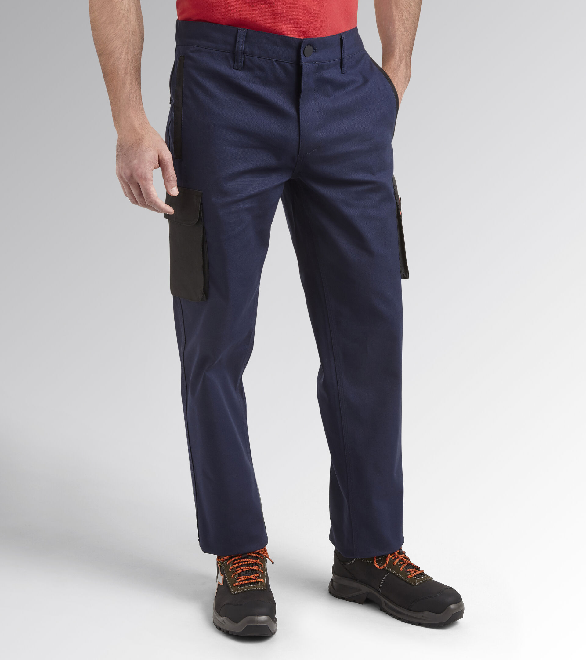 Work trousers PANT STRETCH CARGO CLASSIC NAVY - Utility