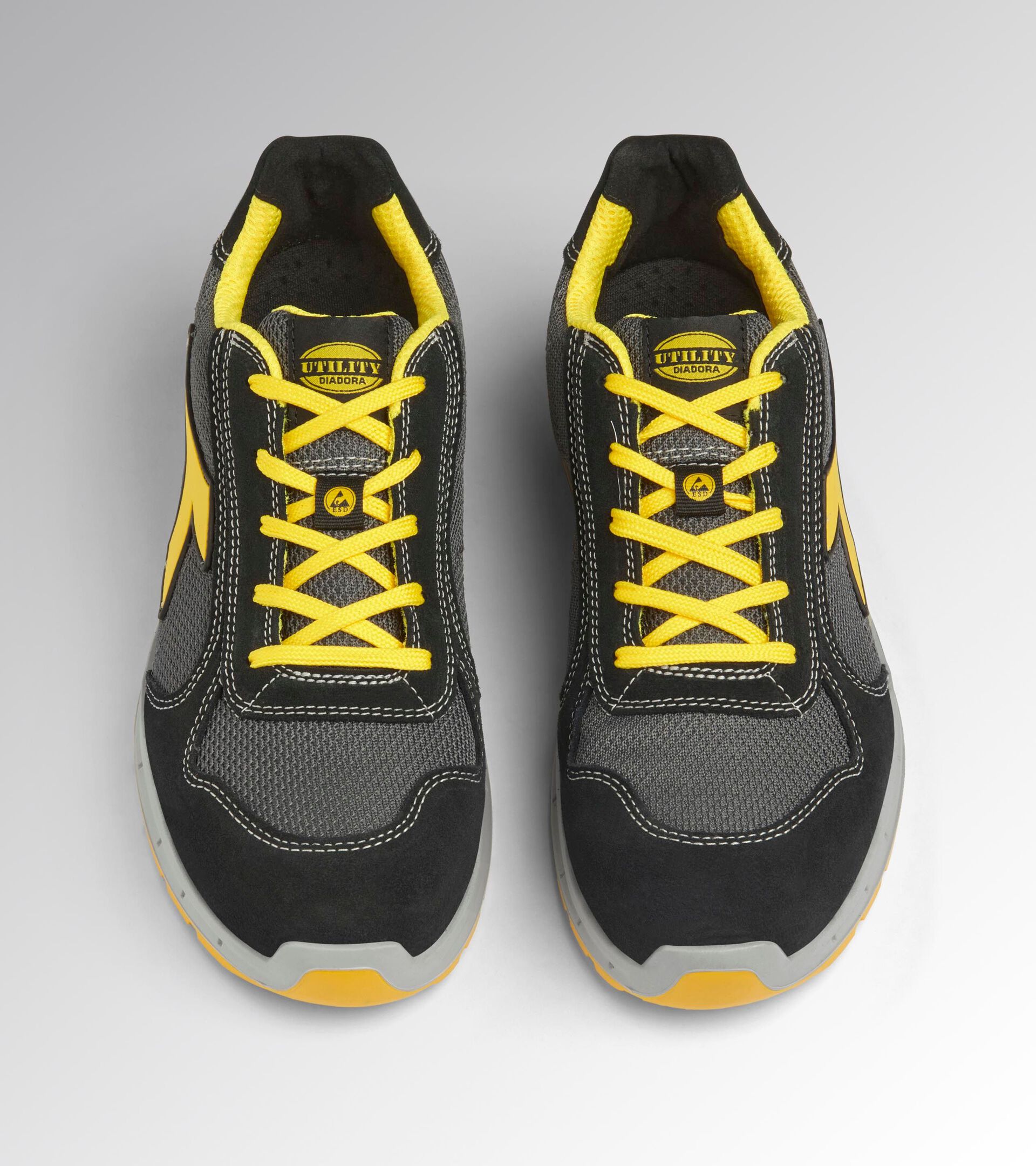 Chaussures de s&eacute;curit&eacute; basses S1PS RUN A.BOX LOW S1PS FO SR ESD NERO/ANTRACITE - Utility