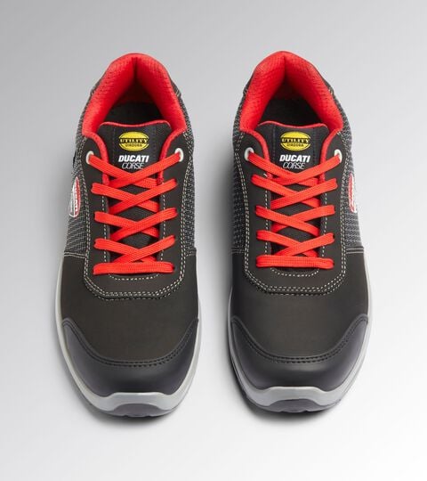 Low safety shoe - Diadora Utility x Ducati Corse SPEEDY RACE LOW S3S FO SR SC MET FREE BLACK/GRAY (C2541) - Utility