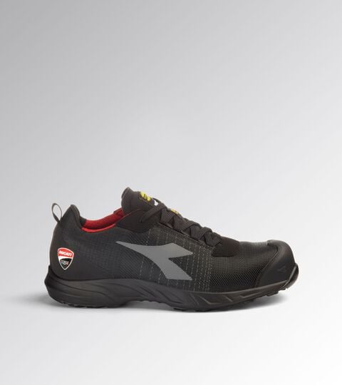 Low safety shoe - Diadora Utility x Ducati Corse FLY MOTOR MATRYX LOW S3L FO SR HRO SC ESD BLACK/BLACK - Utility