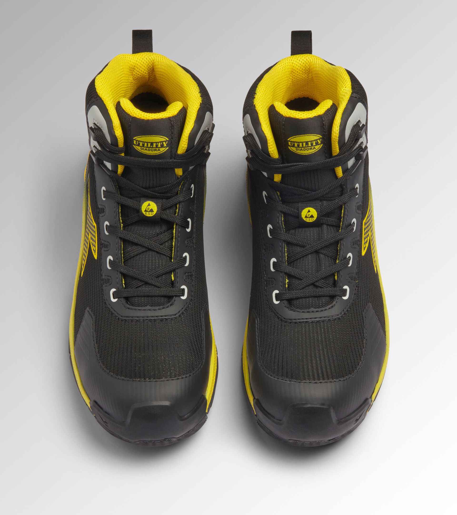 VORTEX DA2 MID S3S SC SR HRO ESD, BLACK /YELLOW CROMS, hi-res