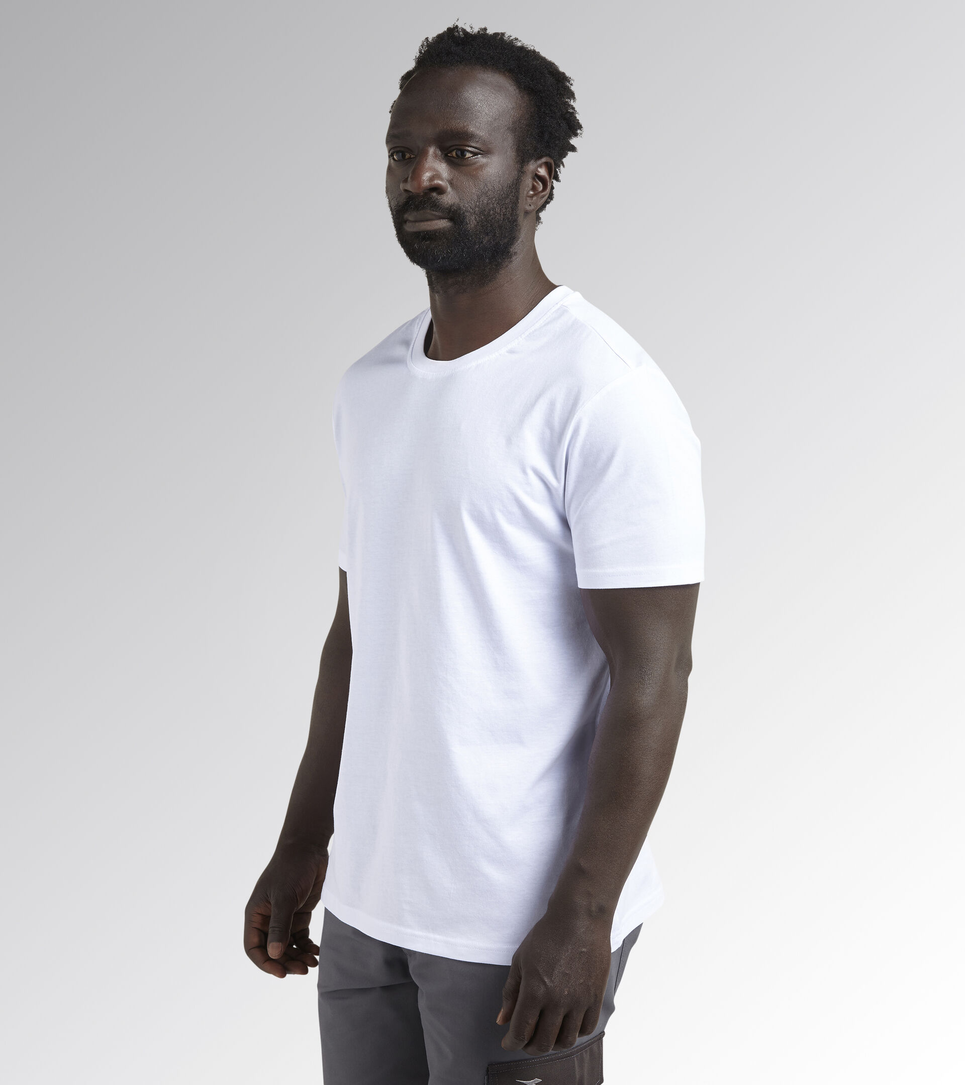 T-shirt manche courte de travail T-SHIRT MC ATONY ORGANIC BLANC VIF - Utility