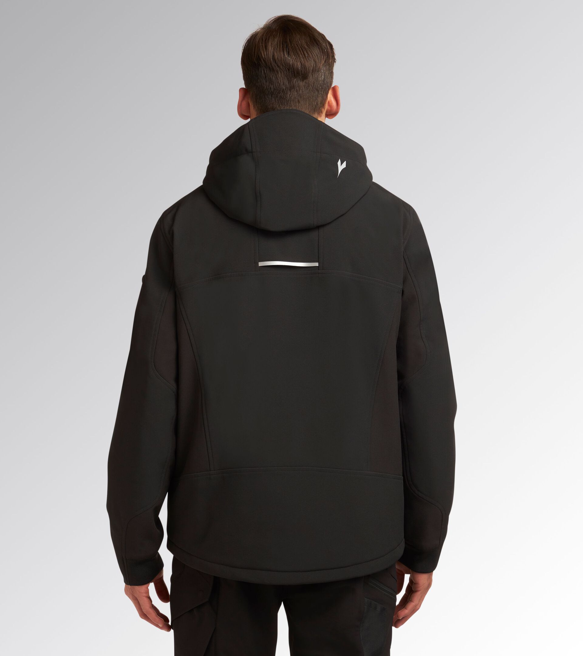 Water-repellent softshell windbreaker jacket JACKET FREEDOM BLACK - Utility
